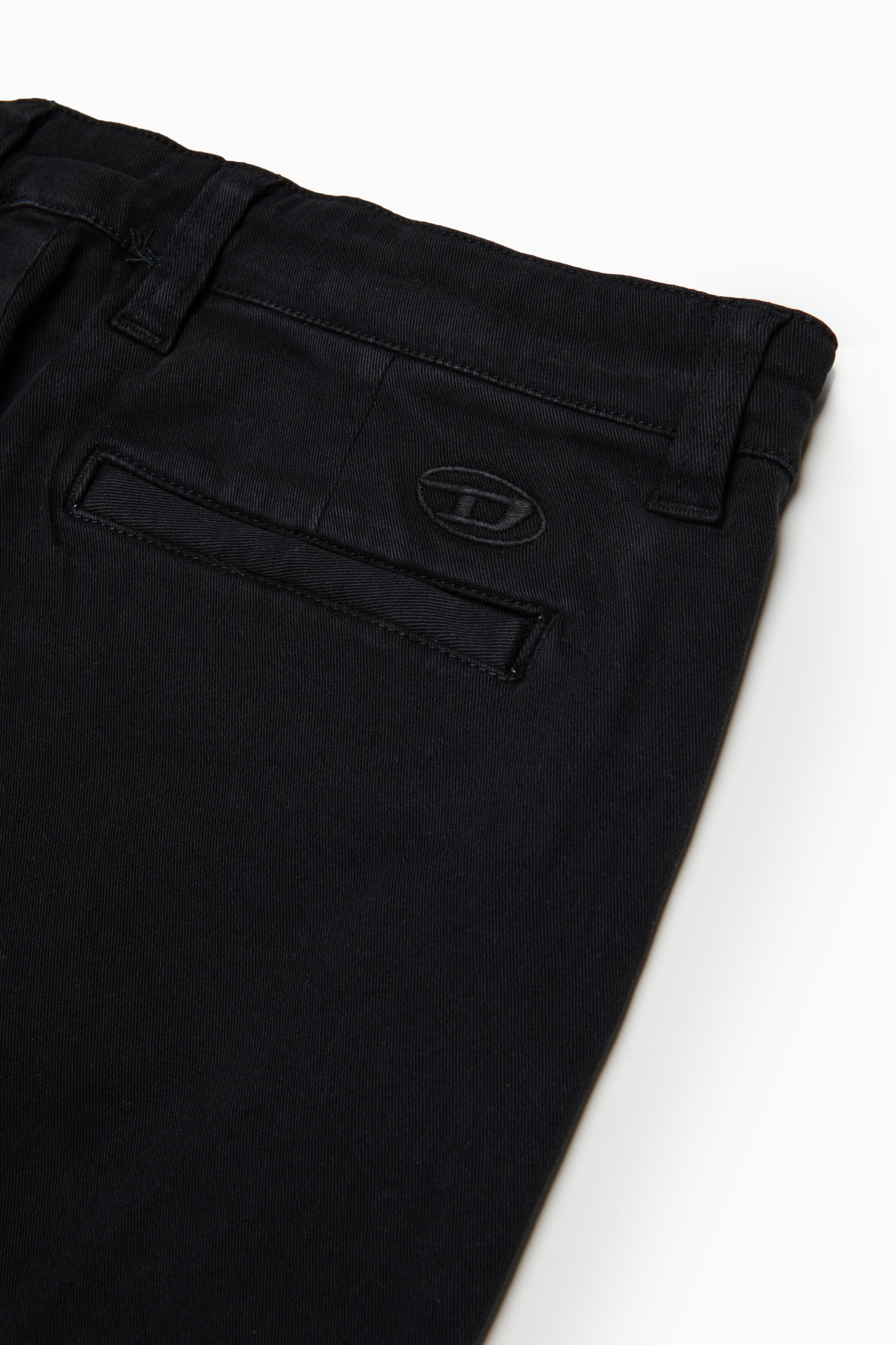 Diesel - PTIMO, Man's Chino pants in stretch cotton in Black - 4