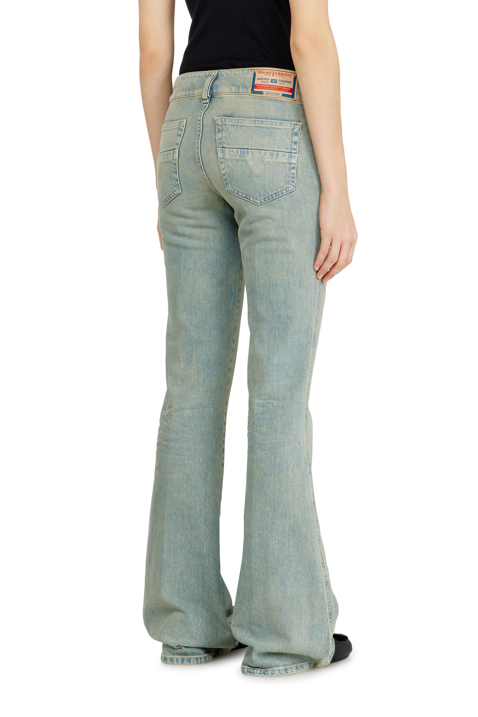 Diesel - Woman's Bootcut Jeans D-Hush 09N33, Medium blue - 5
