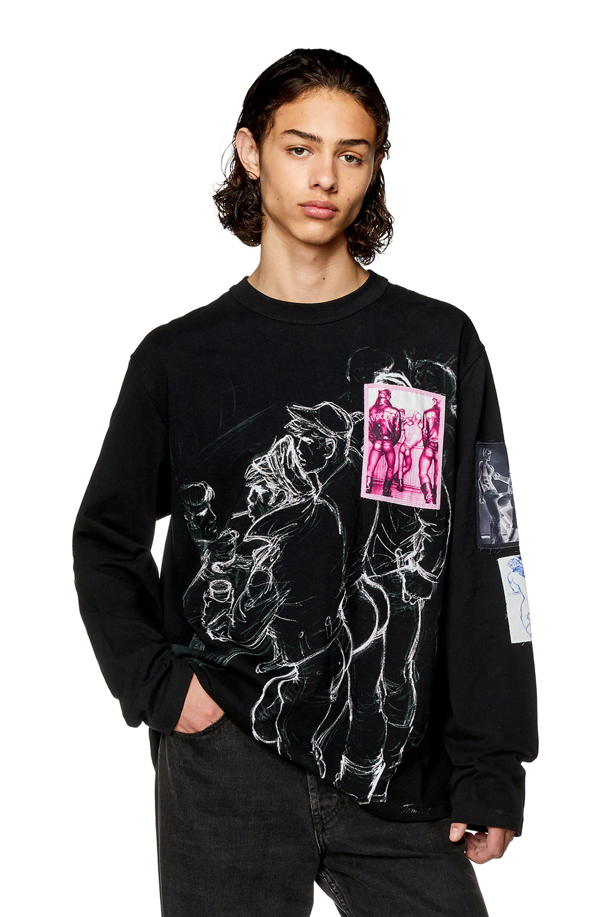 Diesel - PR-T-CRANE-LS, Black - Image 1