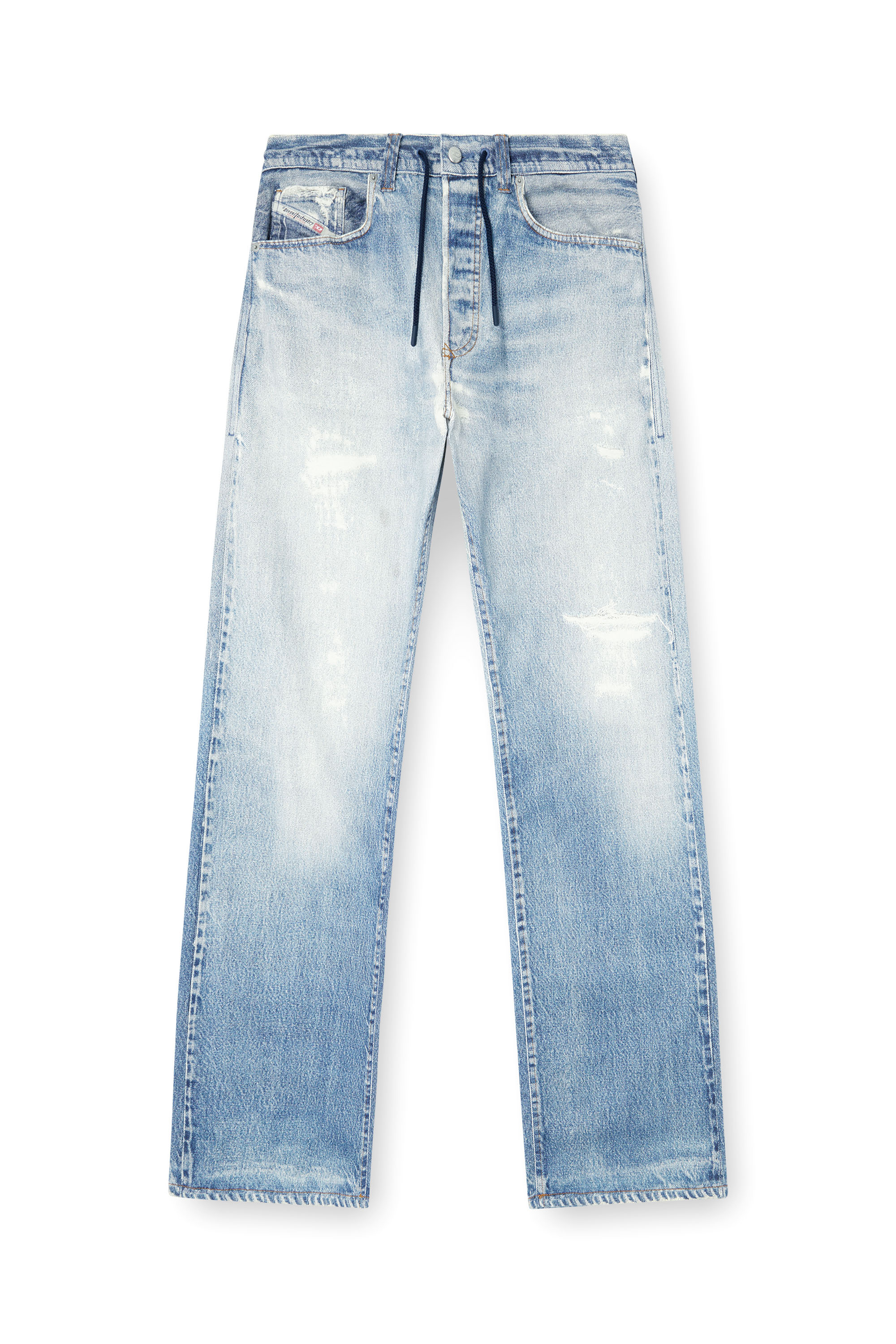 Diesel - Man's Relaxed 2080 D-Reel Joggjeans® 068RX, Light Blue - 2