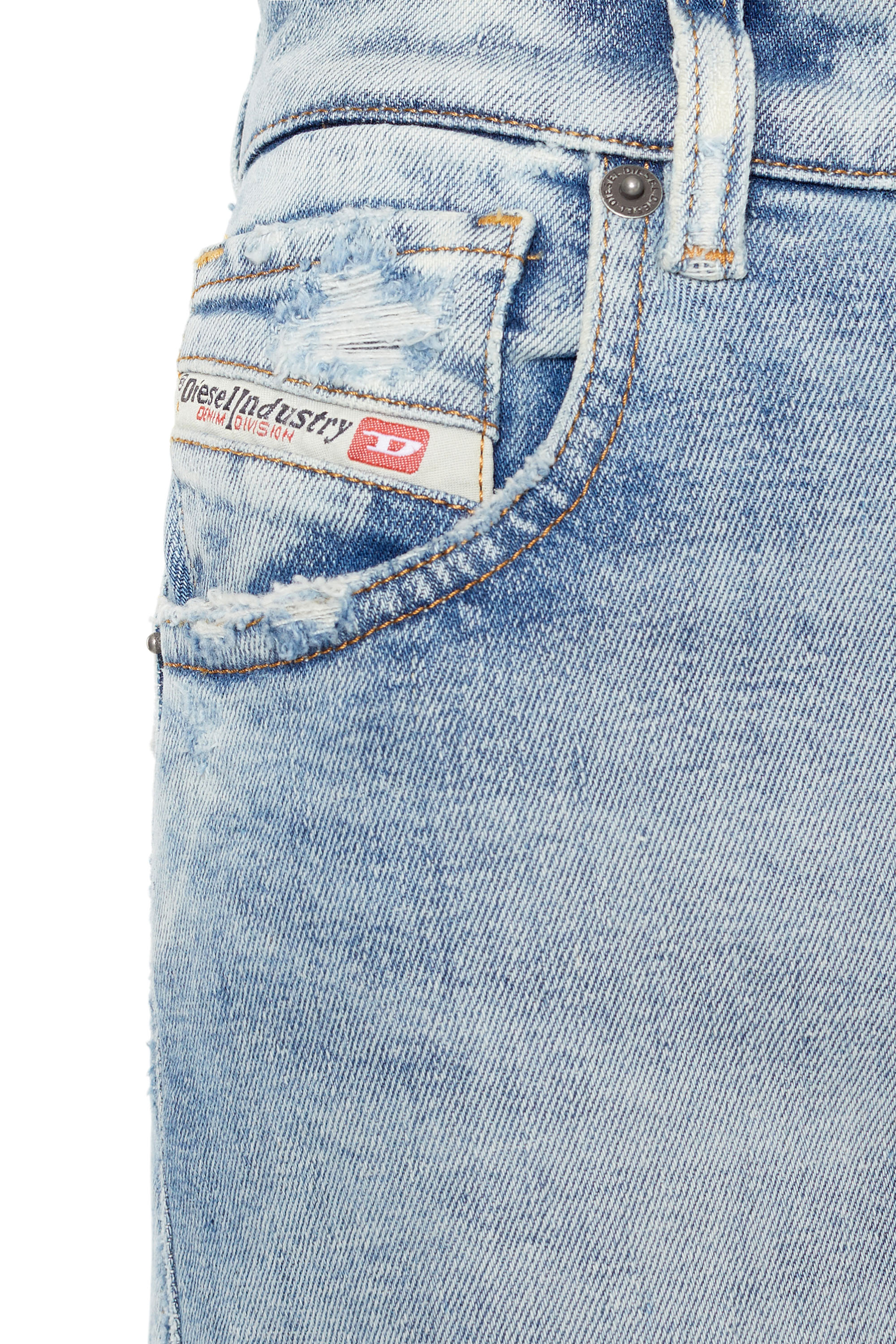Diesel - Bootcut and Flare Jeans 2003 D-Escription 09E67, Light Blue - Image 3
