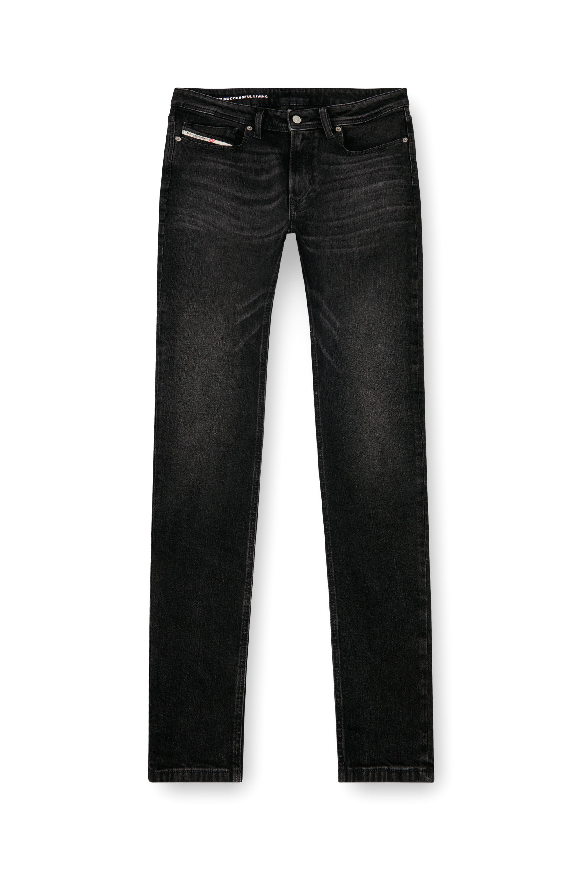 Skinny Jeans 1979 Sleenker 0GRDA, Black/Dark grey Diesel - Man's Skinny Jeans 1979 Sleenker 0GRDA, Black/Dark grey - 2