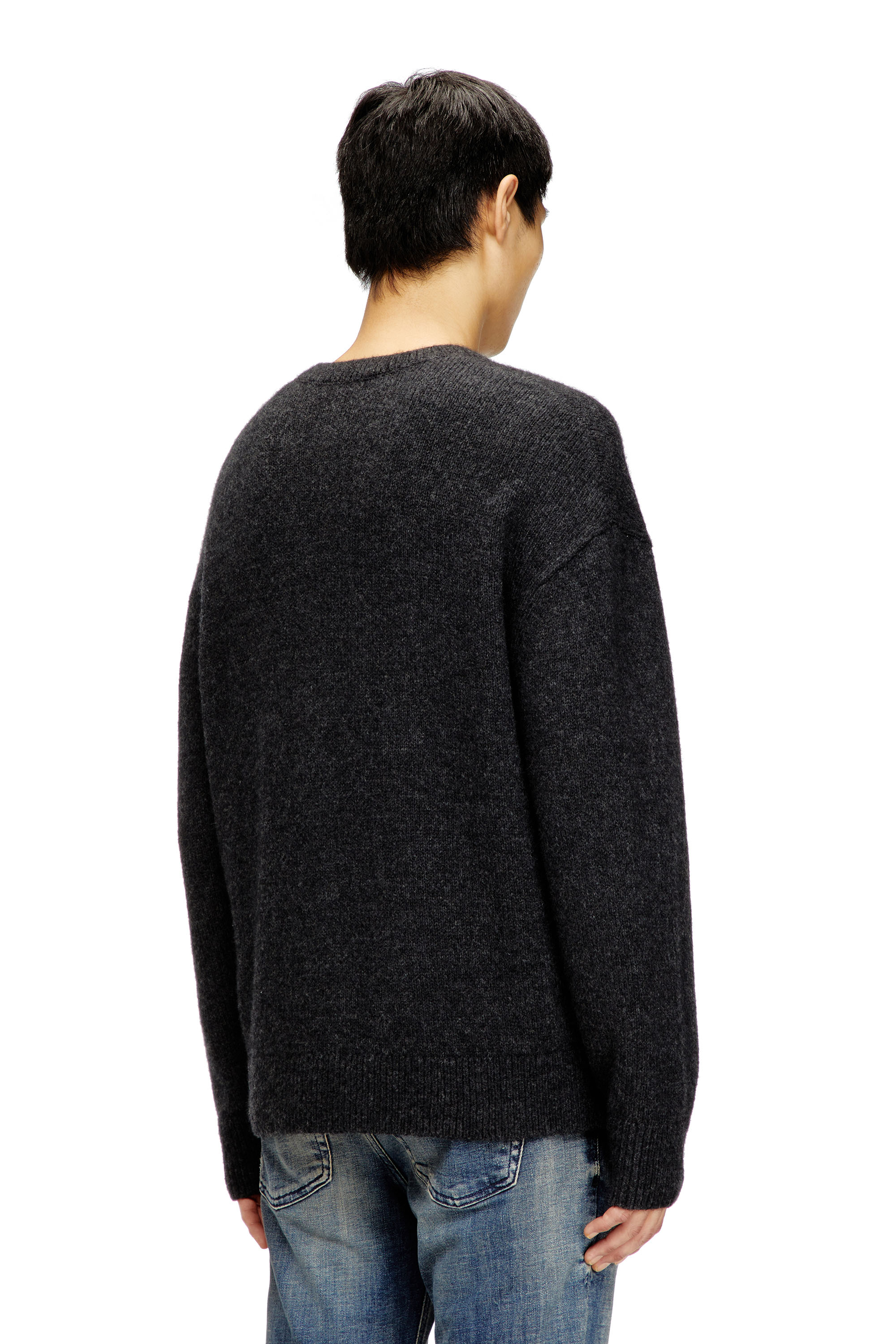 Diesel - K-AREESO, Man's Jumper in wool and alpaca blend in null - 4