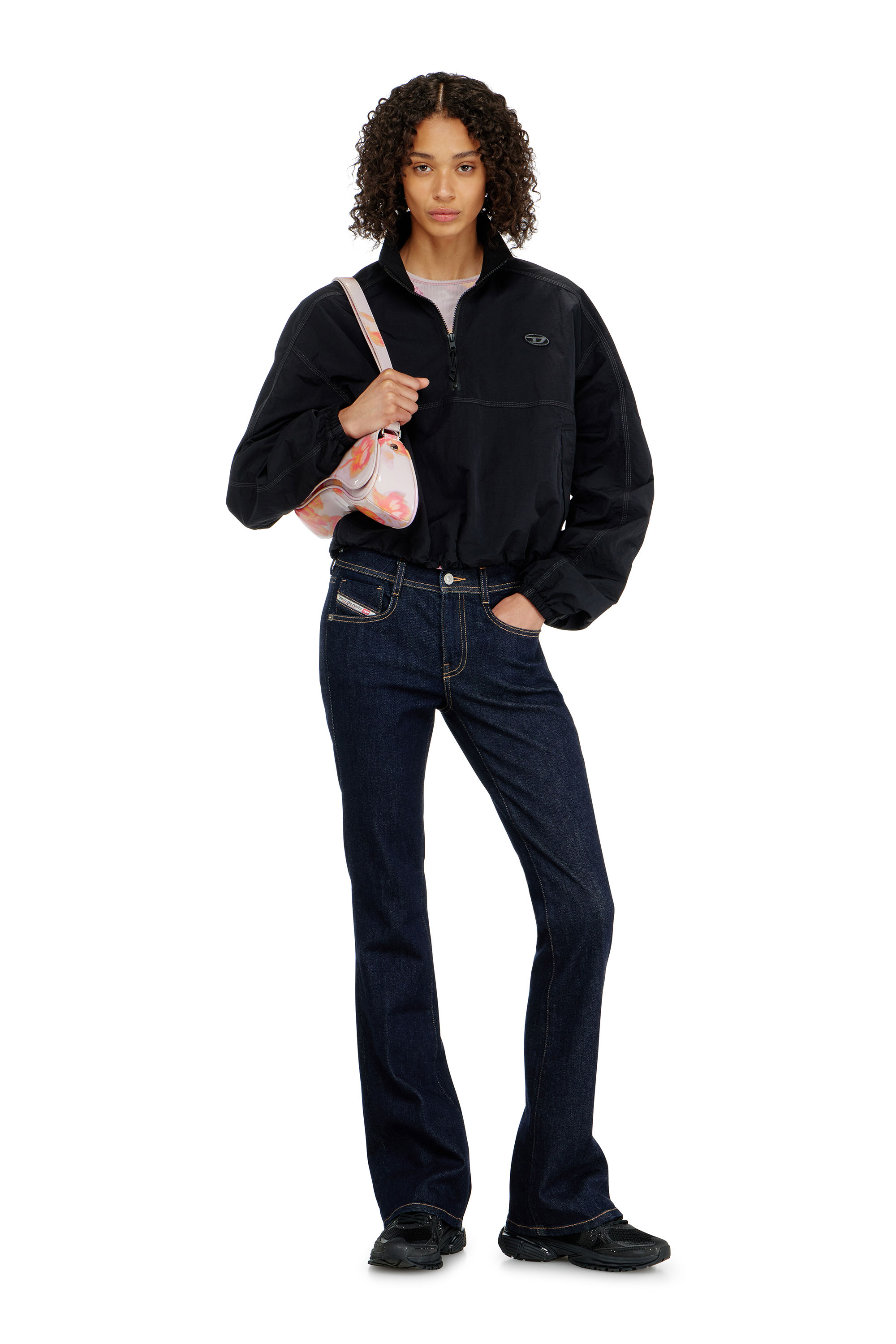 Diesel - Woman's Bootcut Jeans 1969 D-Ebbey 0HDBM, Dark Blue - 1