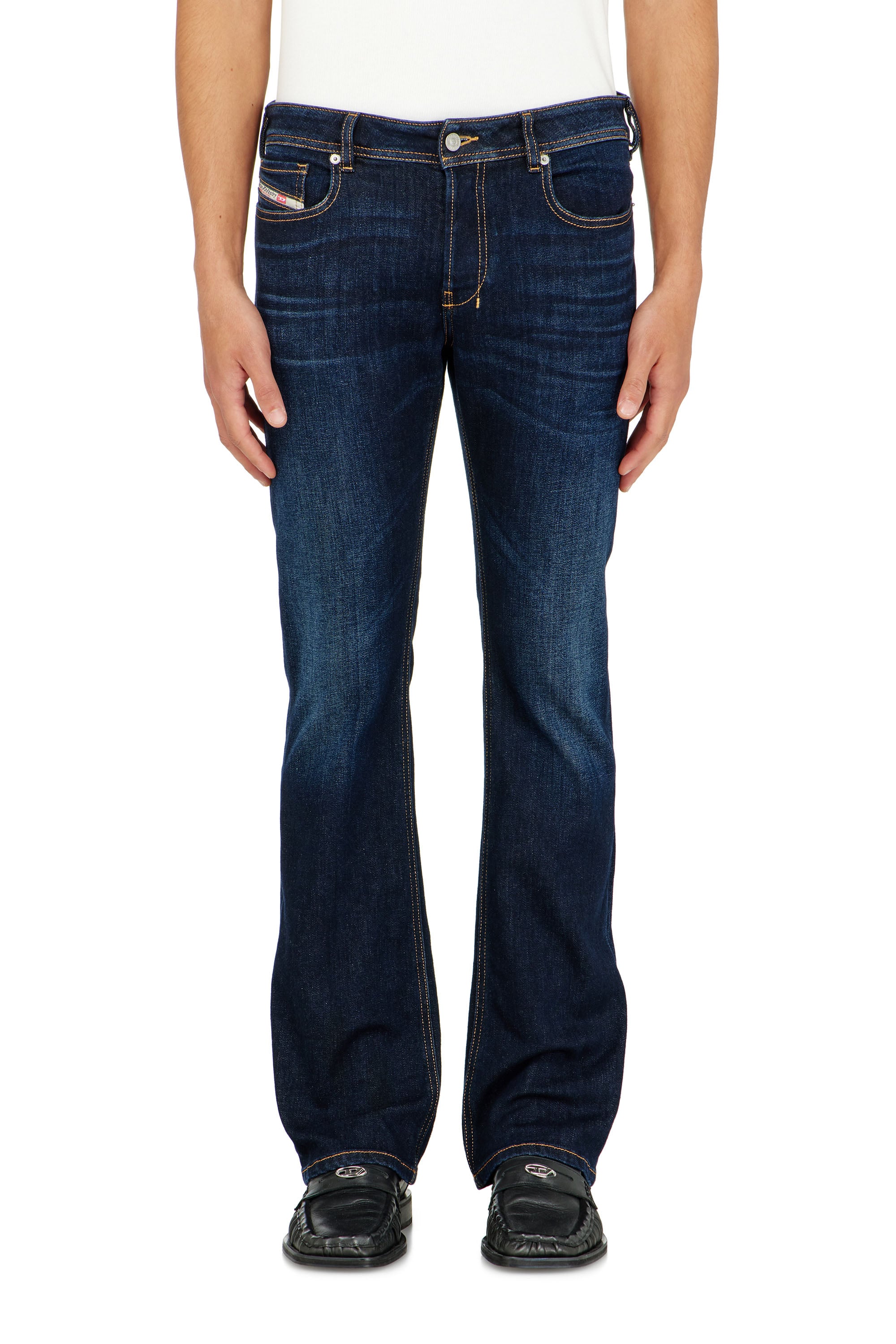 Diesel - Man's Bootcut Jeans 2007 Zatiny 09Q15, Dark Blue - 1