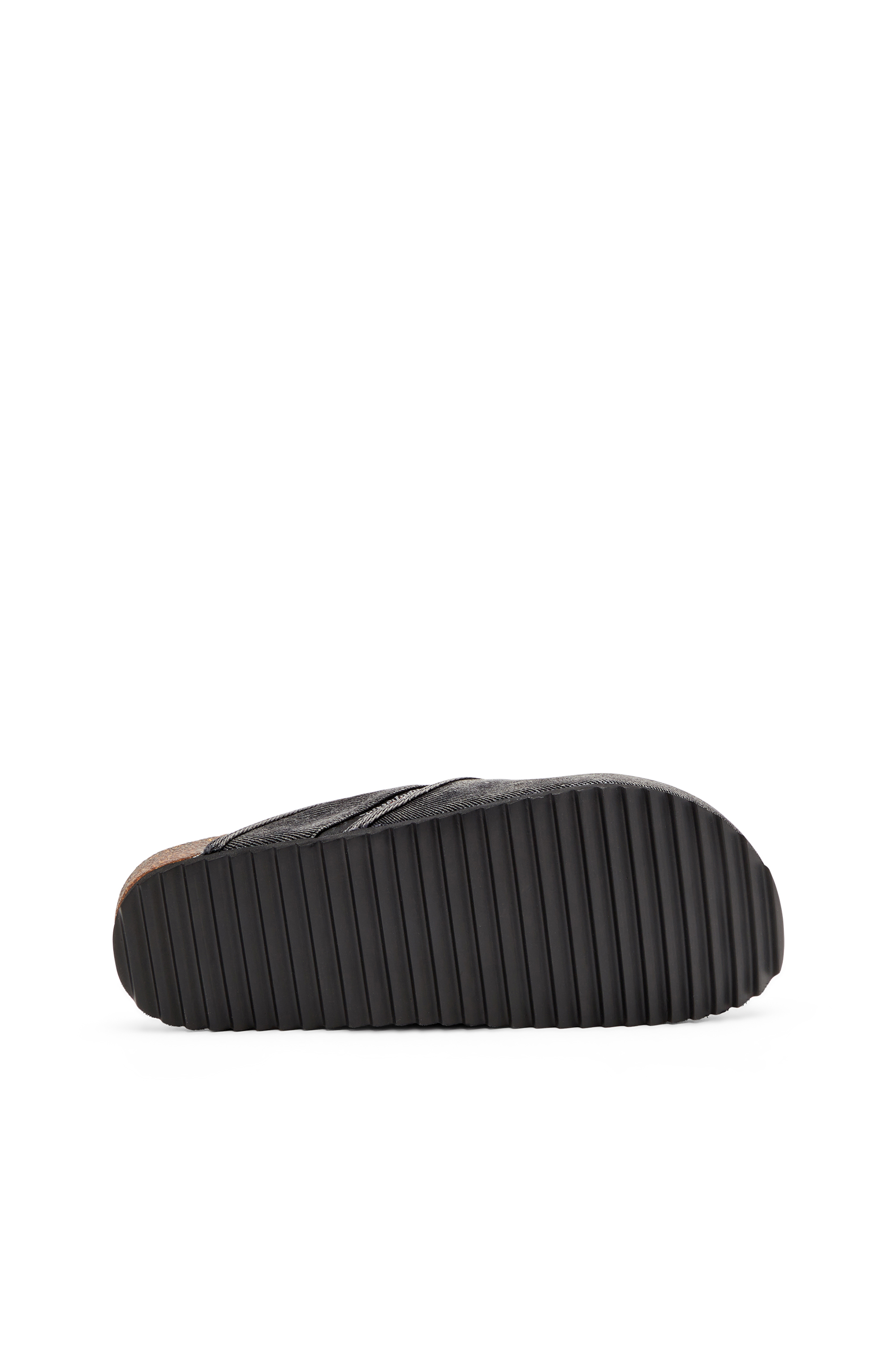 Diesel - D-WOODSTOCK SLIP-ON, Man's Denim mules in Black - 4