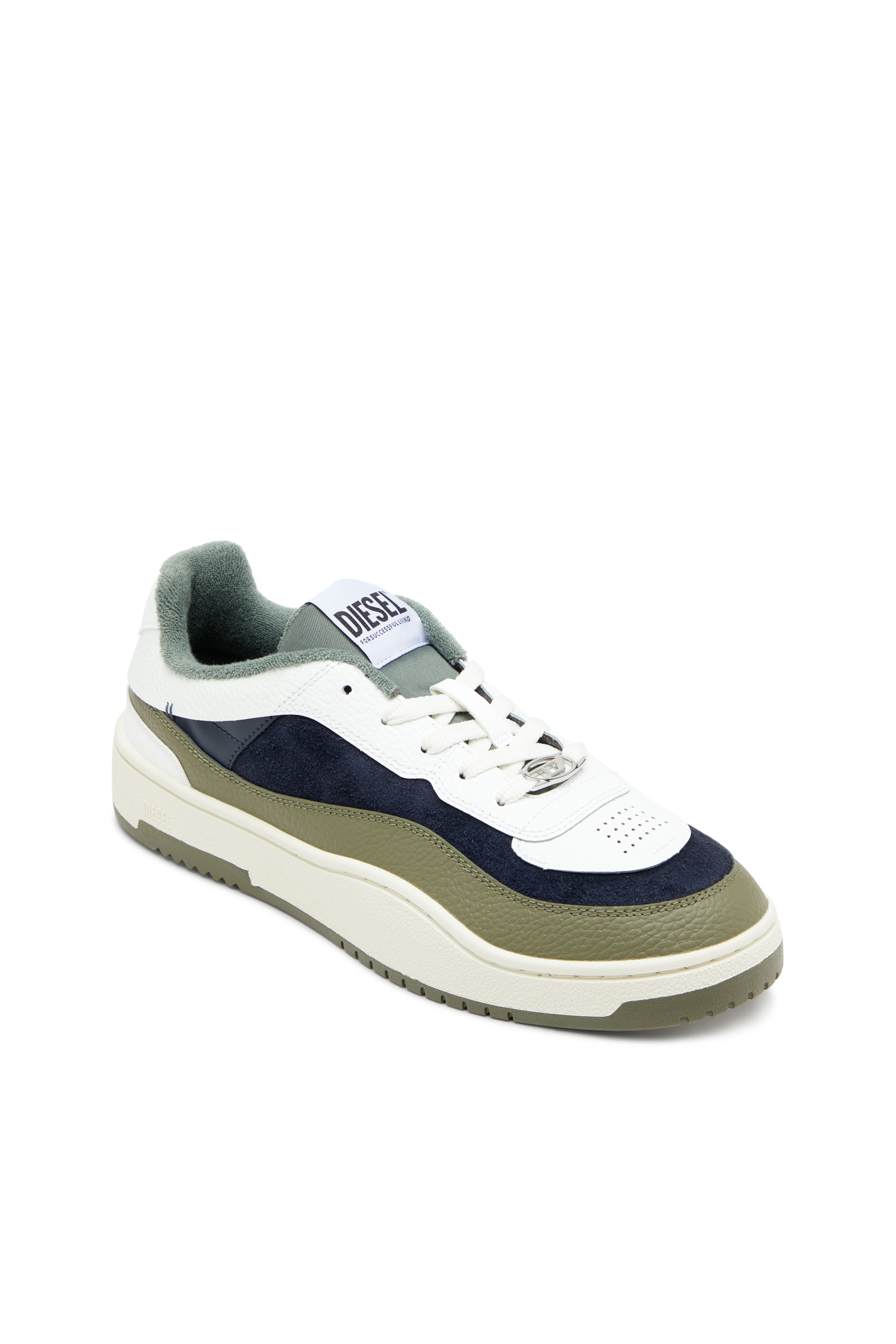 S-OVAL SKATE LOW, White/Green