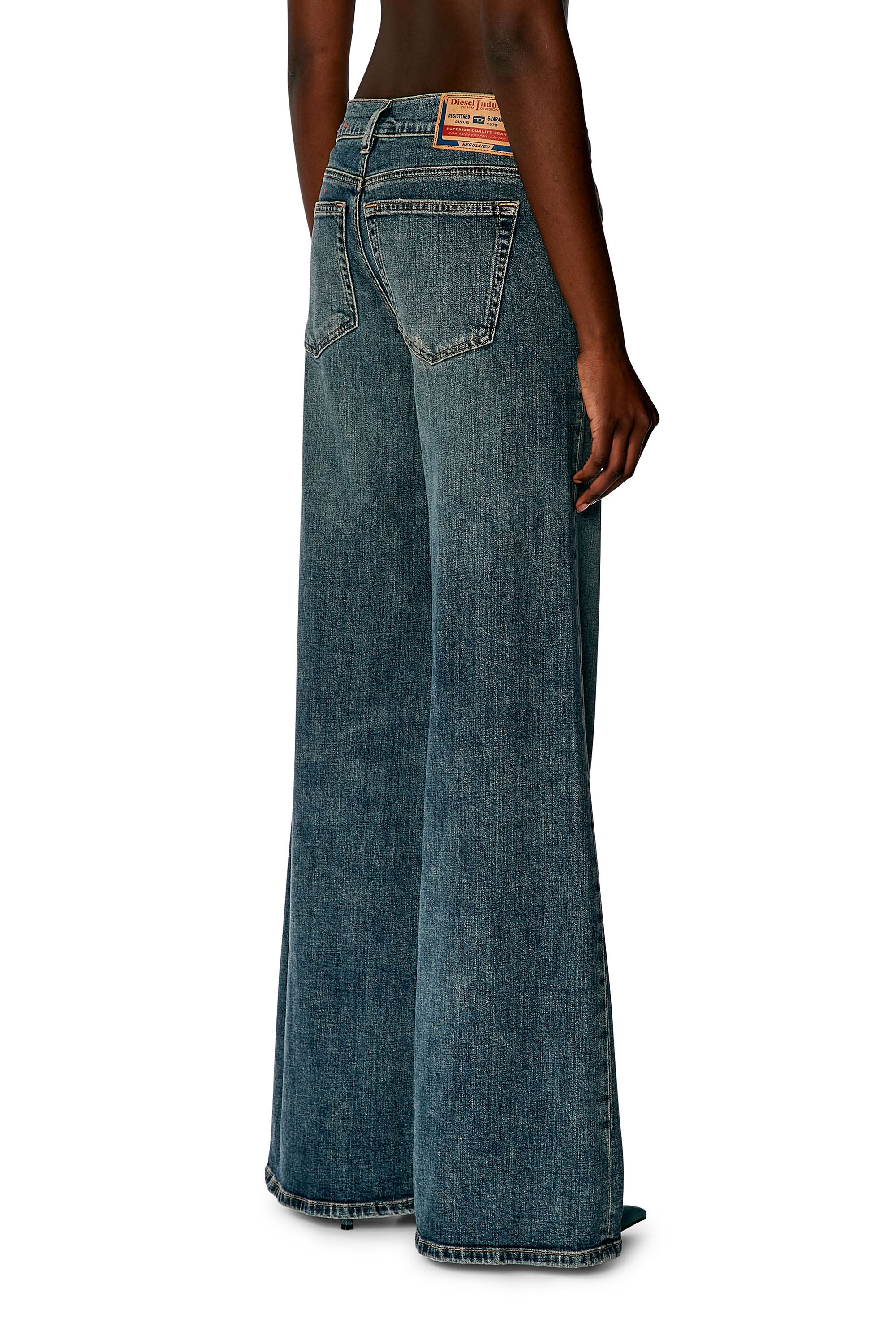 Diesel - Bootcut and Flare Jeans 1978 D-Akemi 0DQAC, Medium blue - Image 1