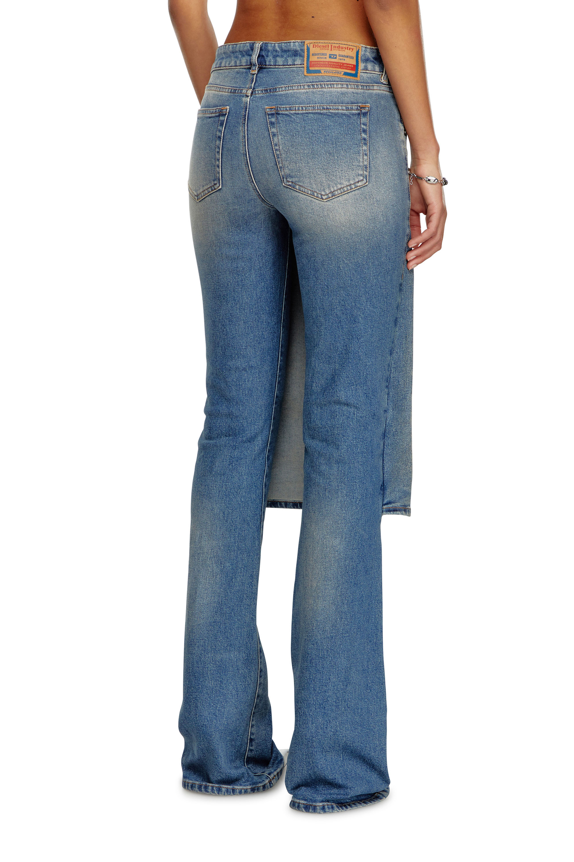 Diesel - Woman's Bootcut Jeans D-Sel 007X8, Medium blue - 4