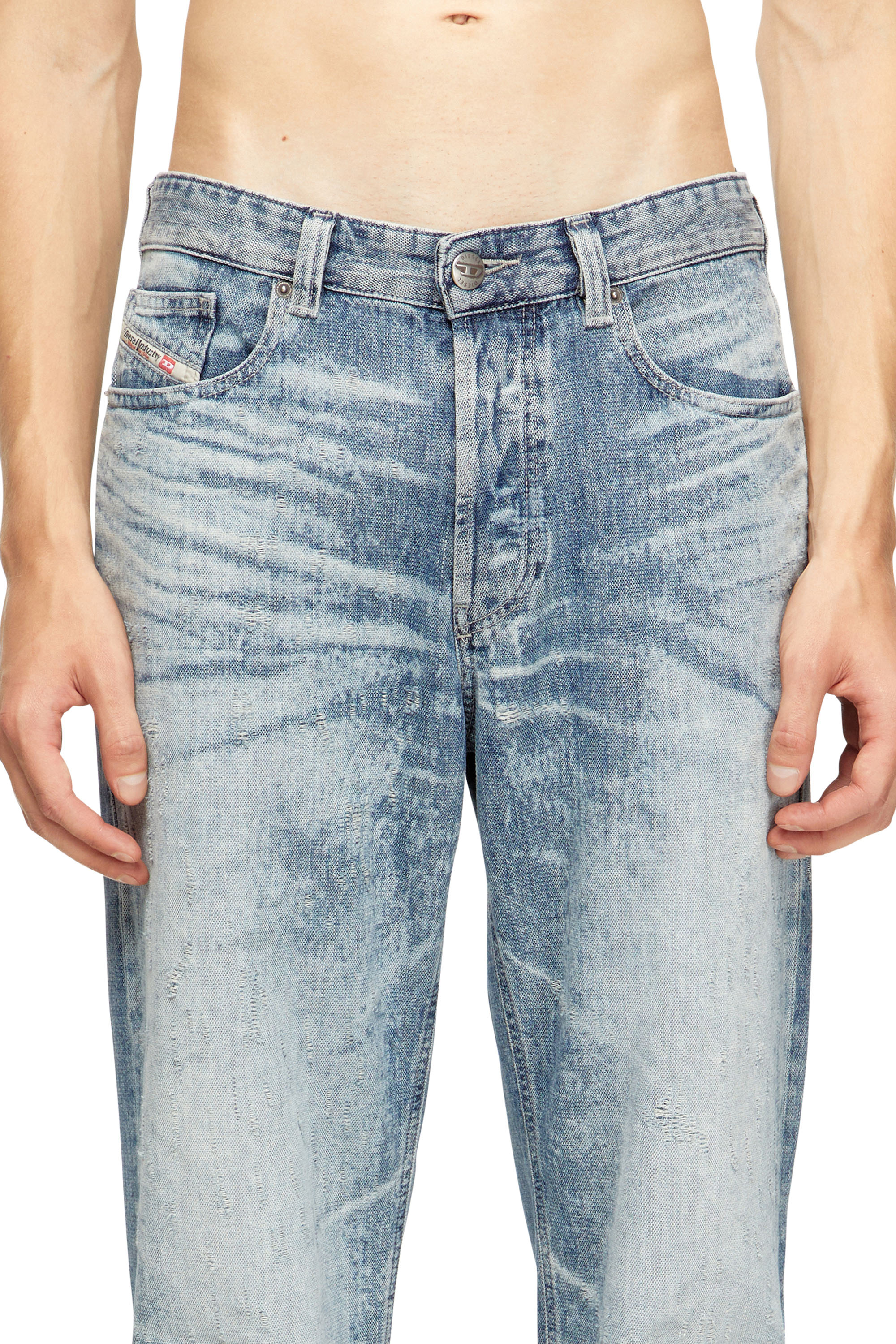 Diesel - Man's Regular Jeans 2024 D-Macs 068TY, Light Blue - 5