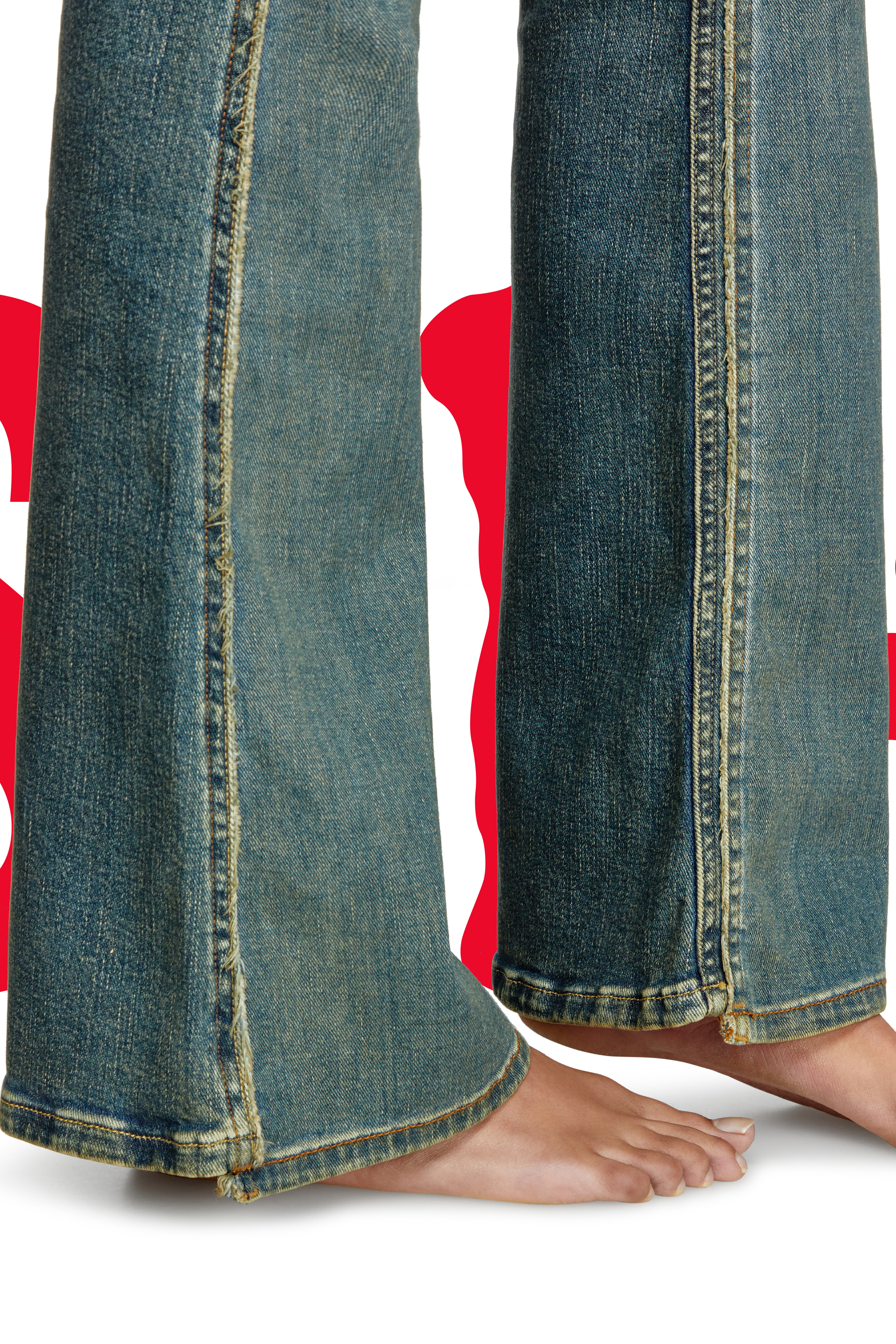 Diesel - Woman's Regular Jeans Dieseloves 01 09N01, Dark Blue - 5