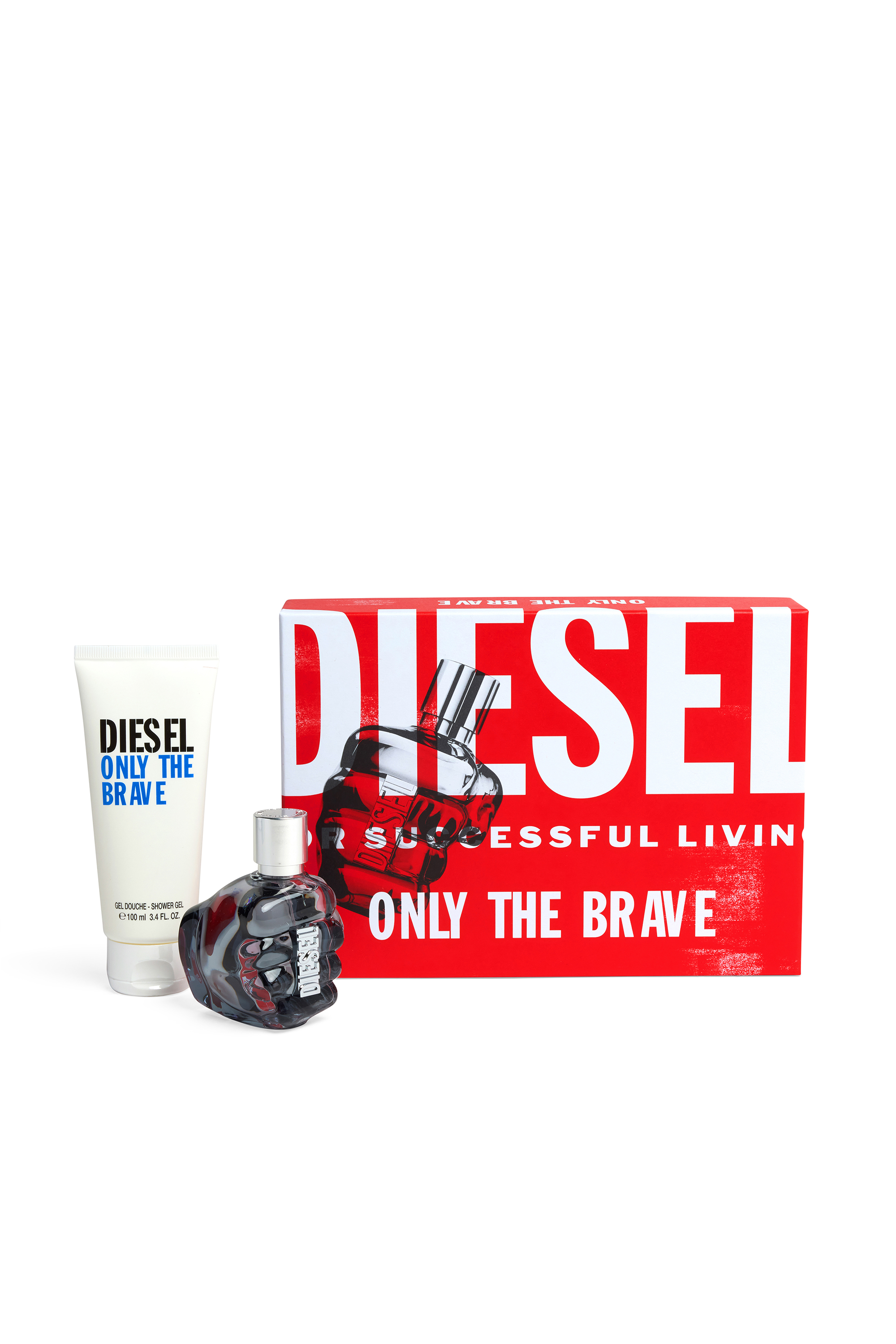 Diesel - ONLY THE BRAVE  50 ML GIFT SET FRAGRANCE, Man's Only The Brave Gift Set in Blue - 1