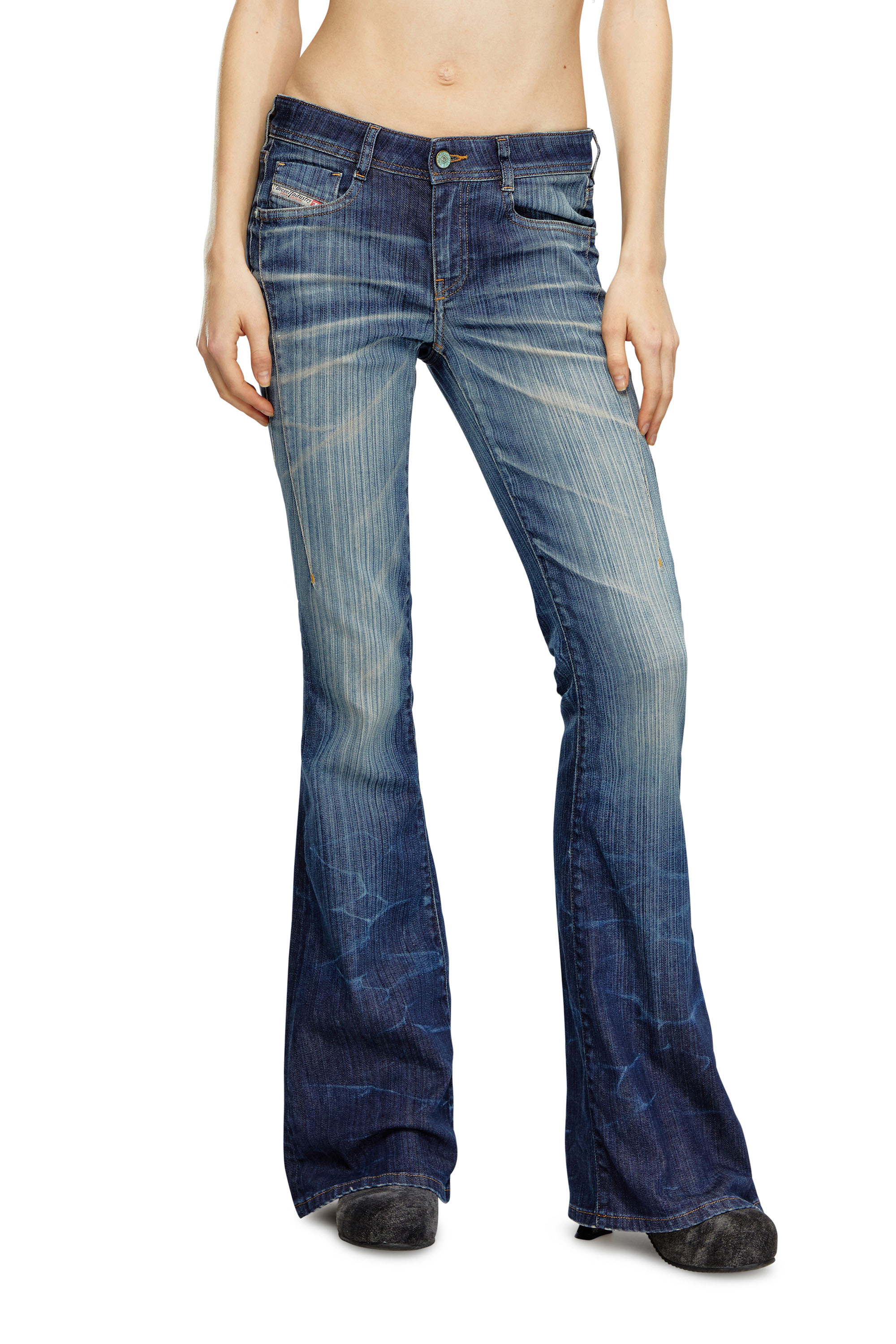 Diesel - Woman Bootcut and Flare Jeans 1969 D-Ebbey 09I03, Dark Blue - Image 1