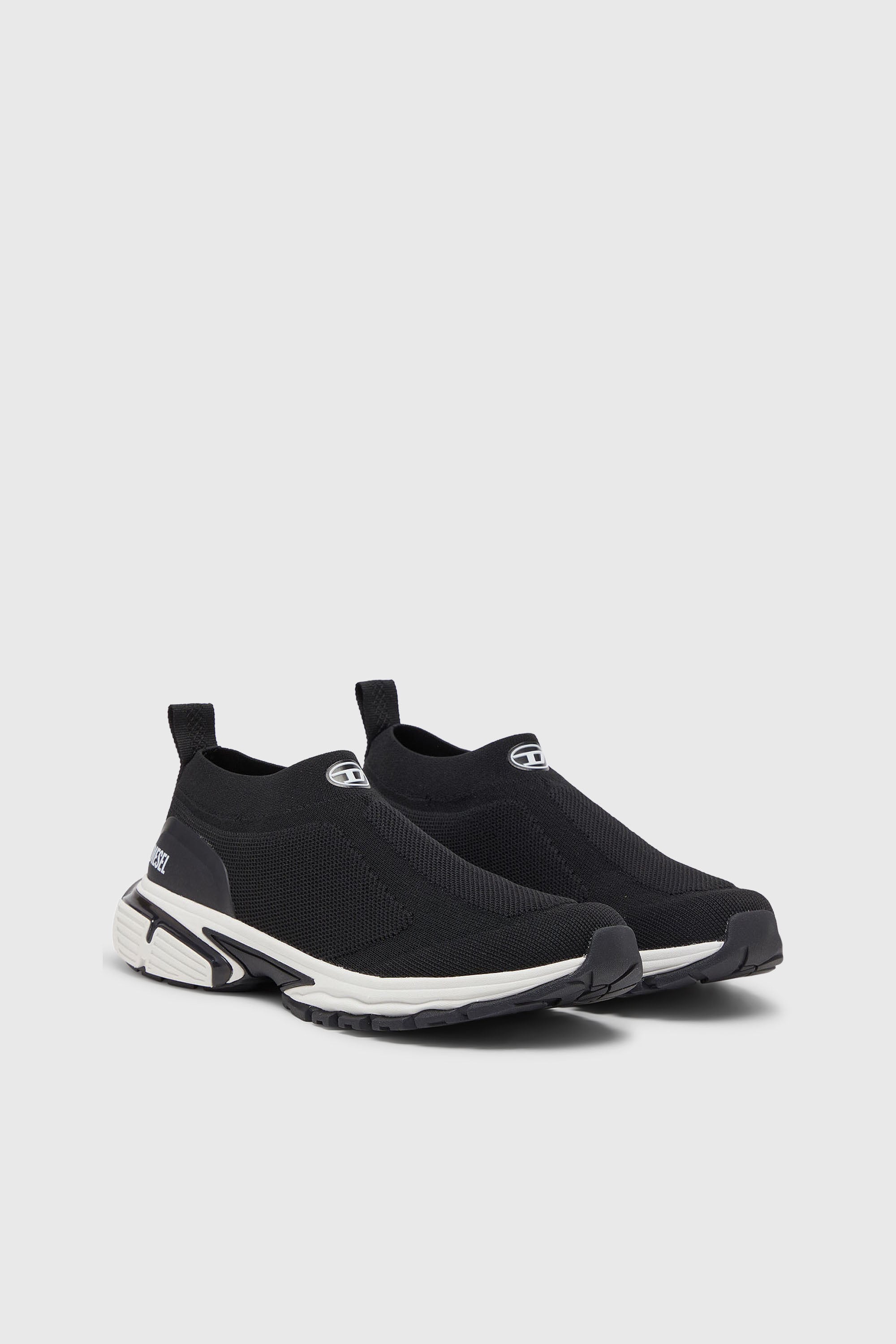 Diesel - S-PRO-V-DENSE-SOCKS, Man's Pro-V-Dense-Slip-on knit sock sneakers in Black - 2