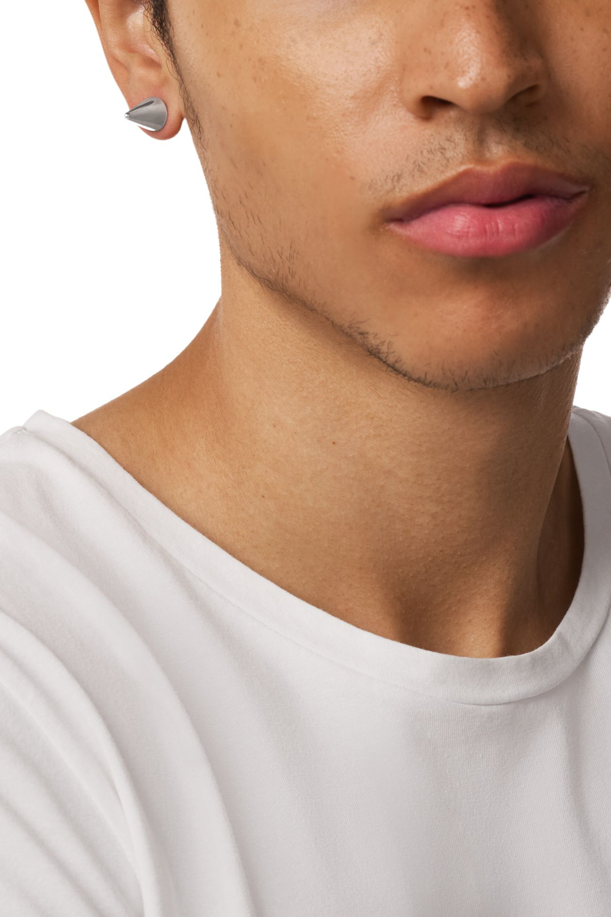 Diesel - DX1640040 JEWELLERY, Unisex's Stainless steel spike stud earring in Silver - 4