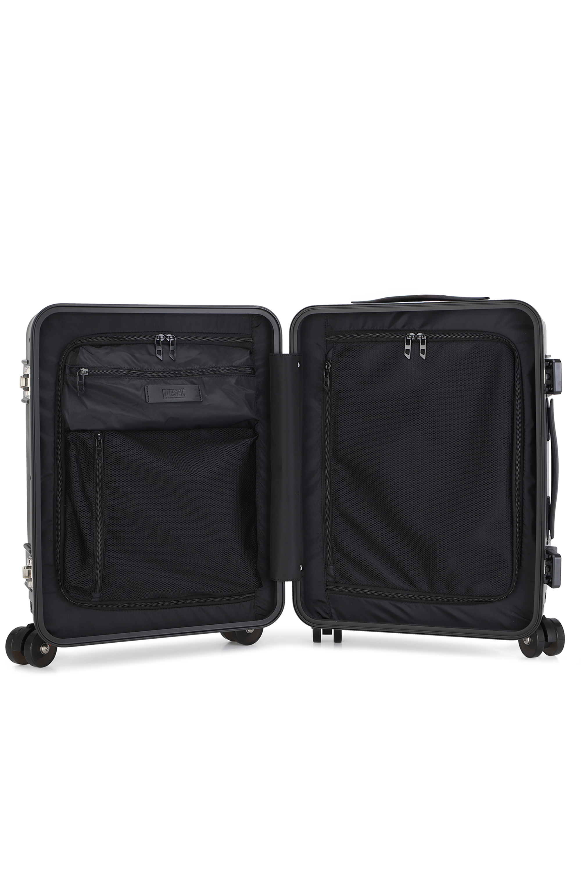 Diesel - DIESEL PC STRONG IMAGE TROLLEY- DSL003, Unisex's Rugged suitcase size S in Black - 3