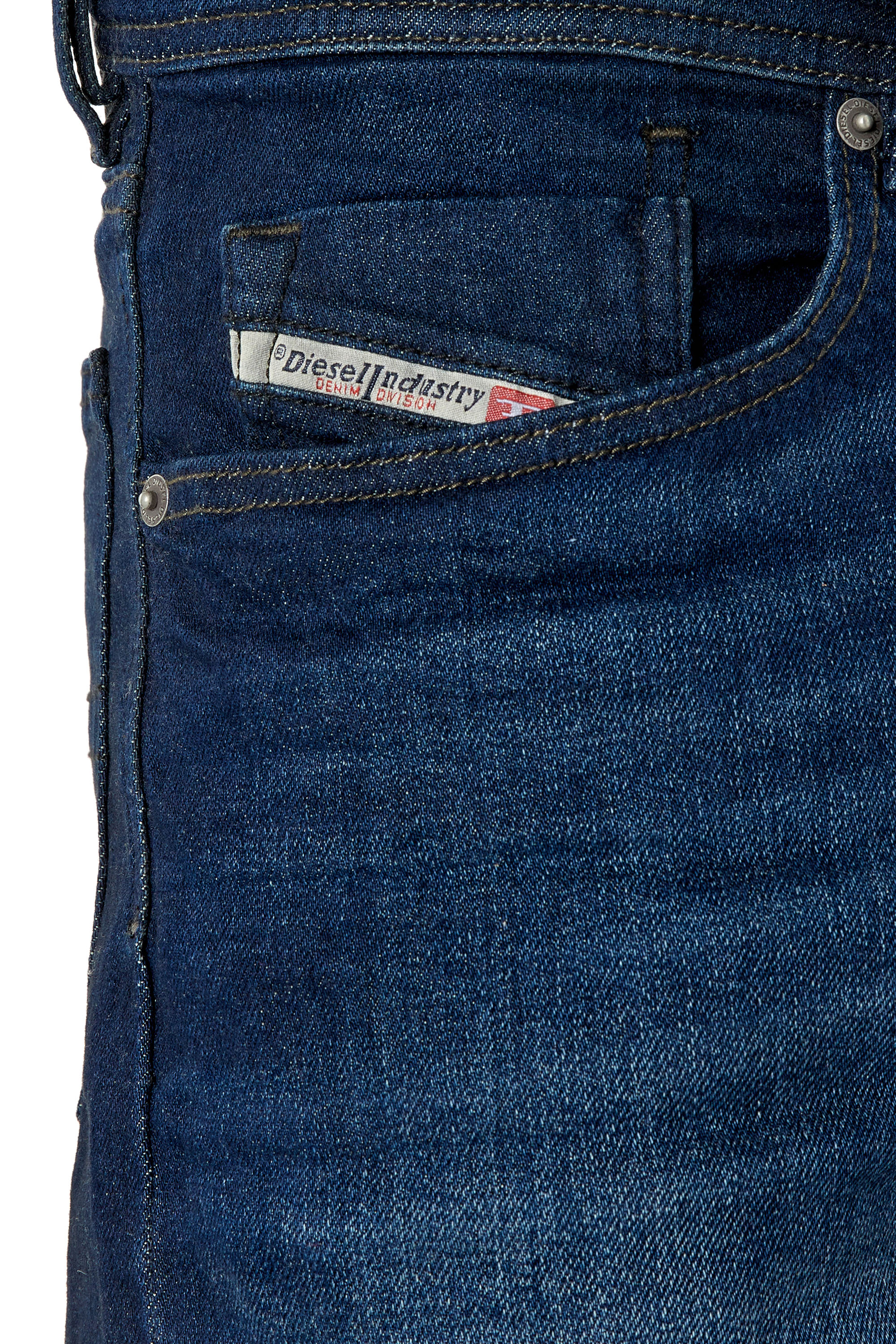 Diesel - Straight Jeans Waykee E814W, Medium blue - Image 3