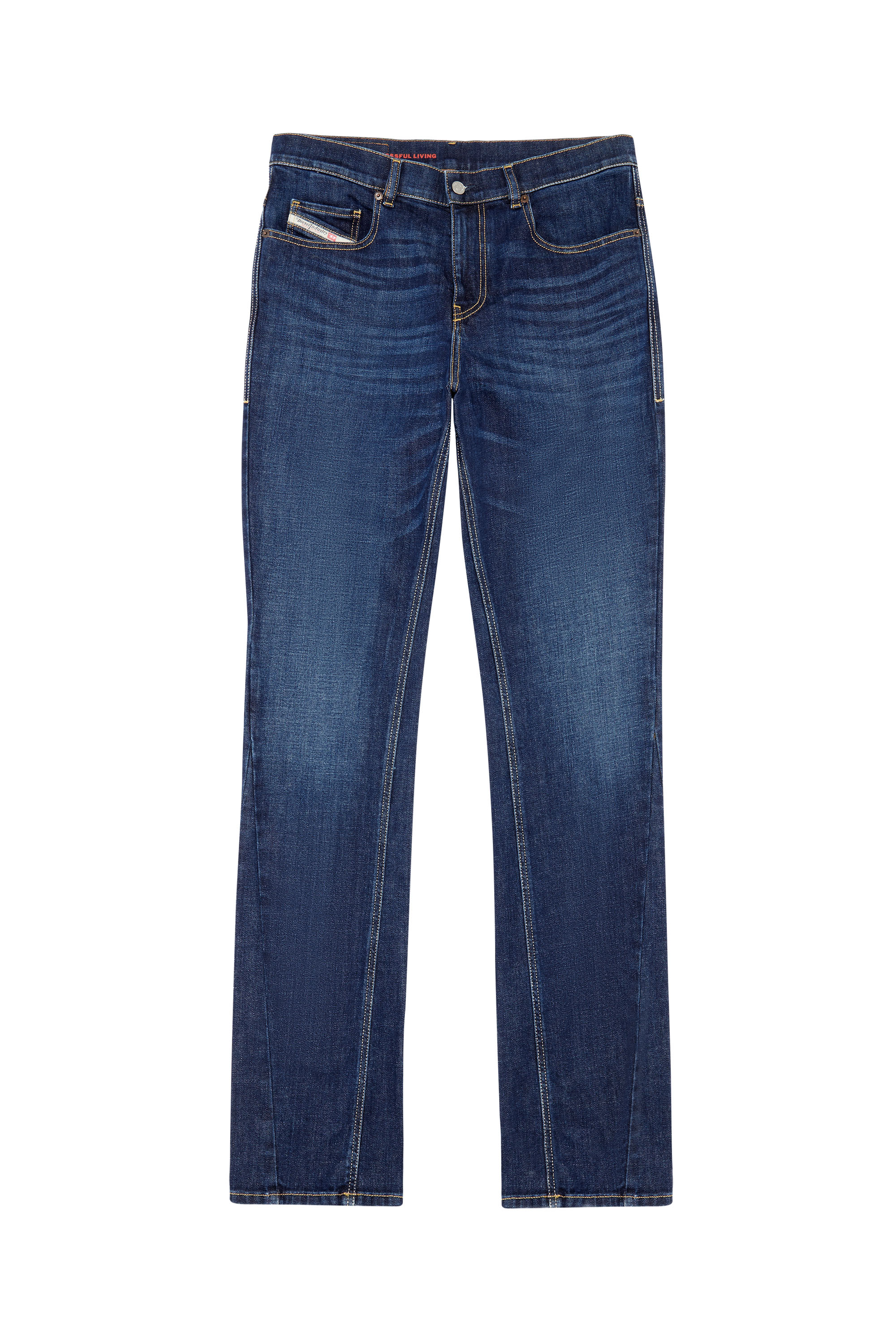 Bootcut Jeans 2021 D-Vocs 09B90, Dark Blue - Jeans