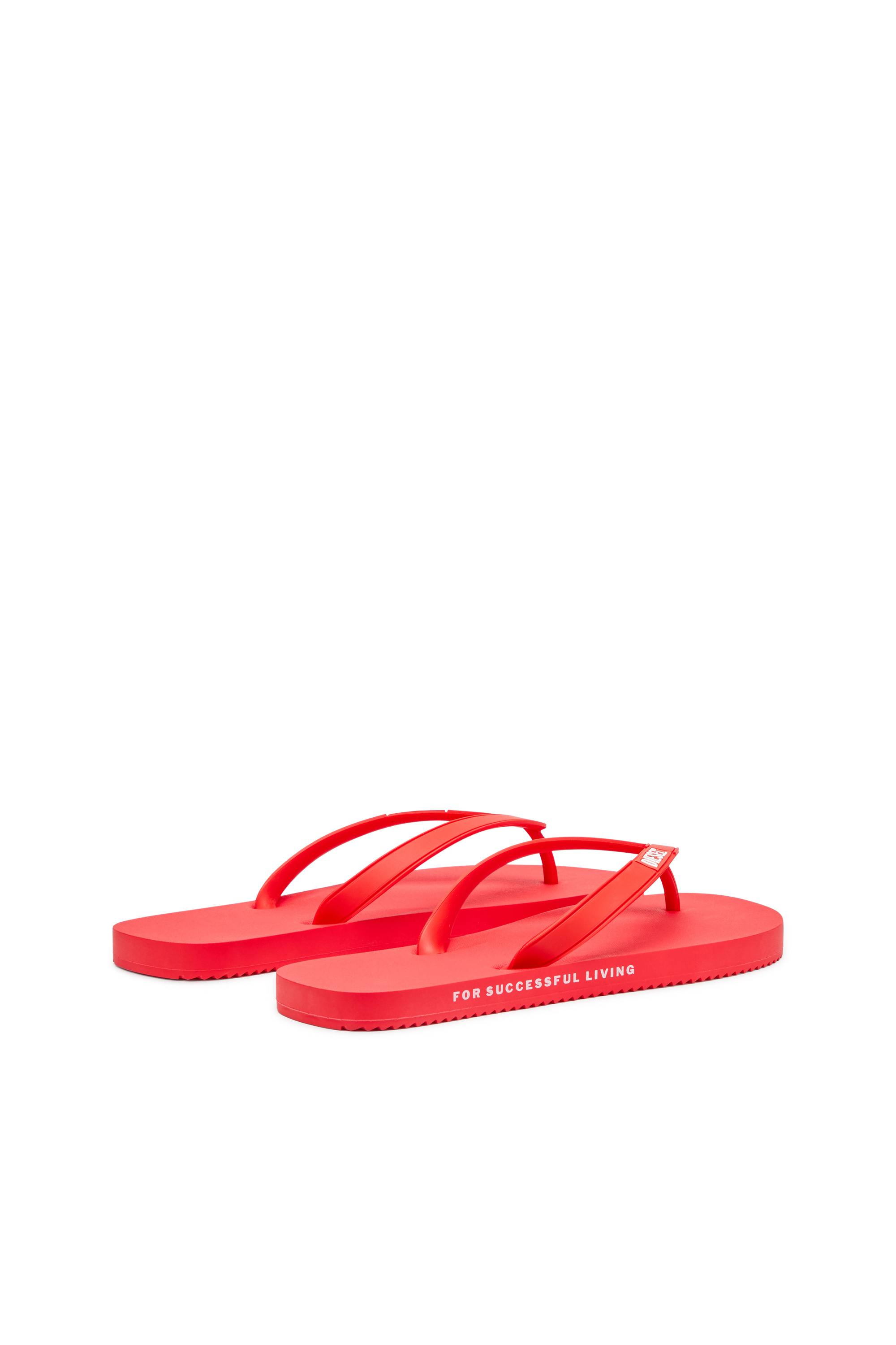 Diesel - SA-RIO W, Woman's Rubber flip-flops in Red - 3