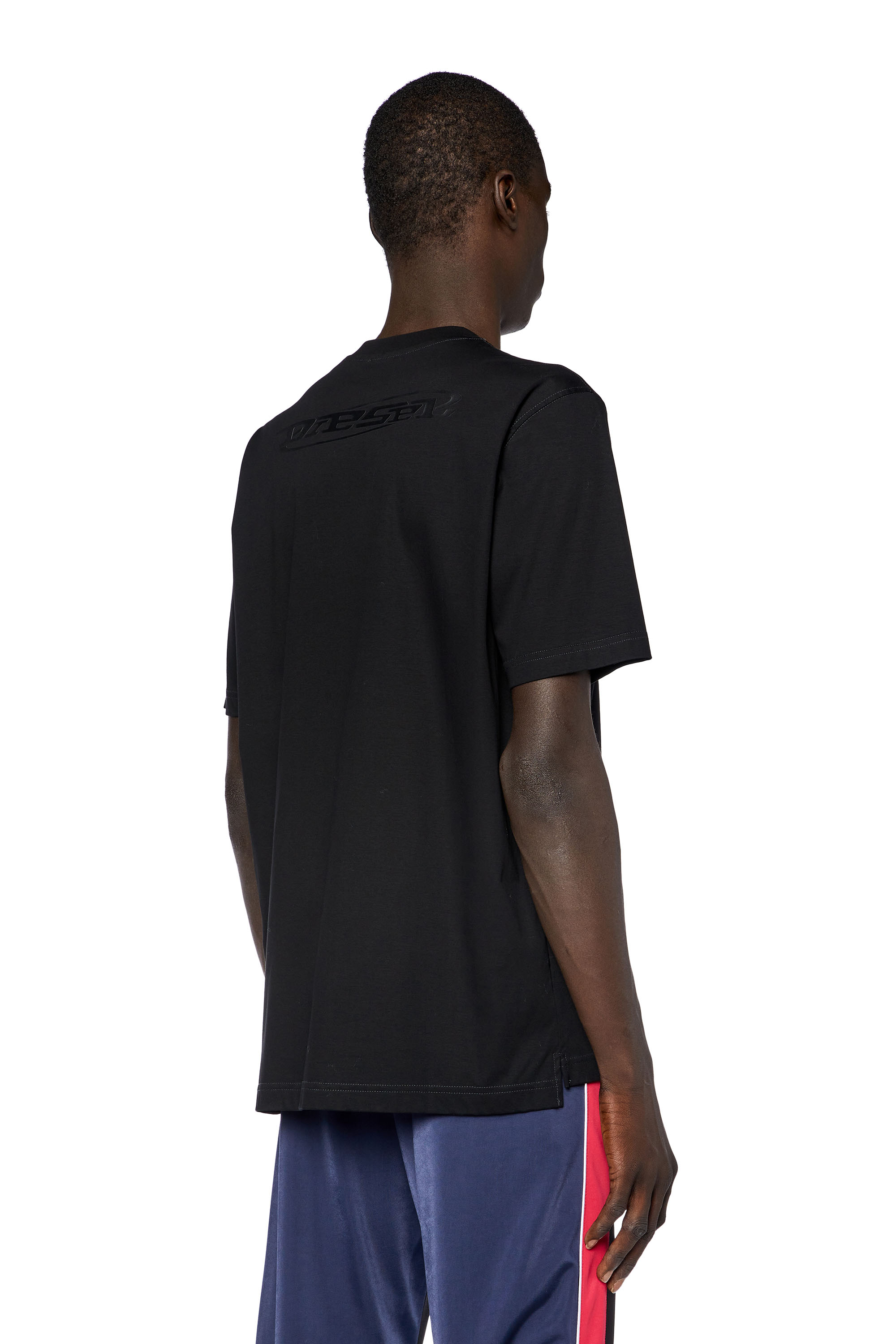 Diesel - T-MUST-SLITS-N, Black - Image 3