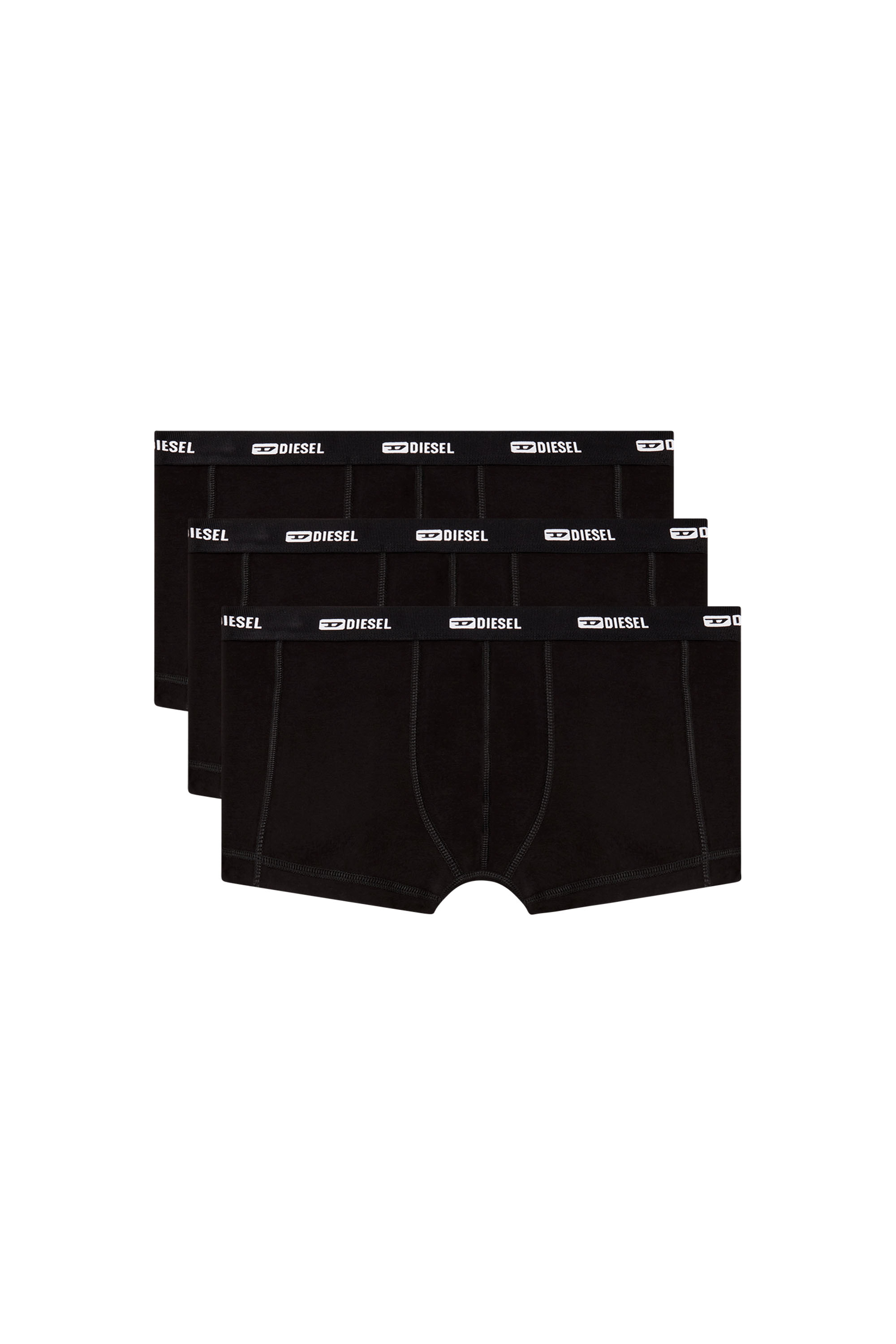 Diesel - DAMIEN-UTLT-3PACK, Man's 3-pack of boxer briefs in Black - 2