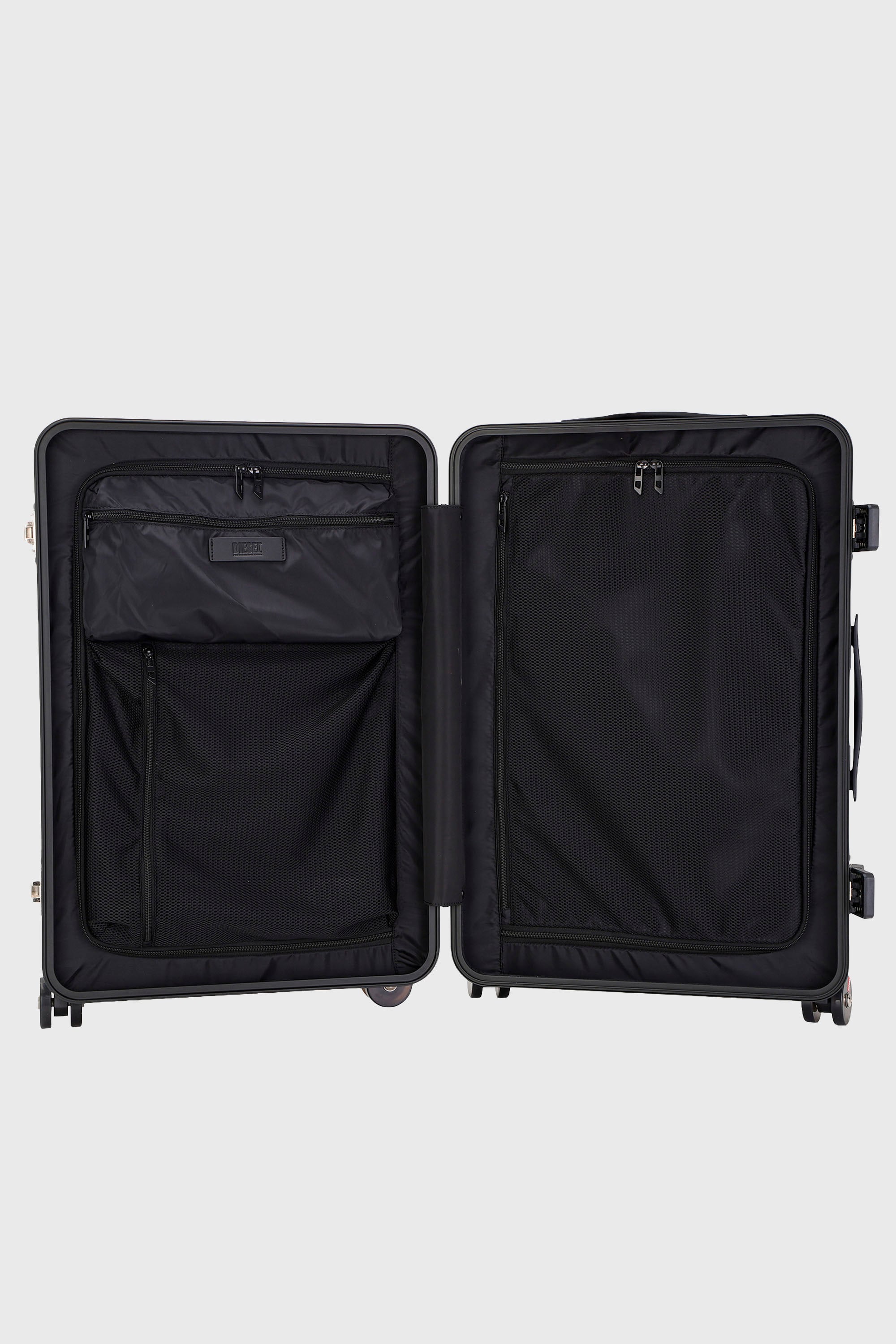 Diesel - DIESEL PC STRONG IMAGE TROLLEY- DSL003, Unisex's Rugged suitcase size M in Black - 3