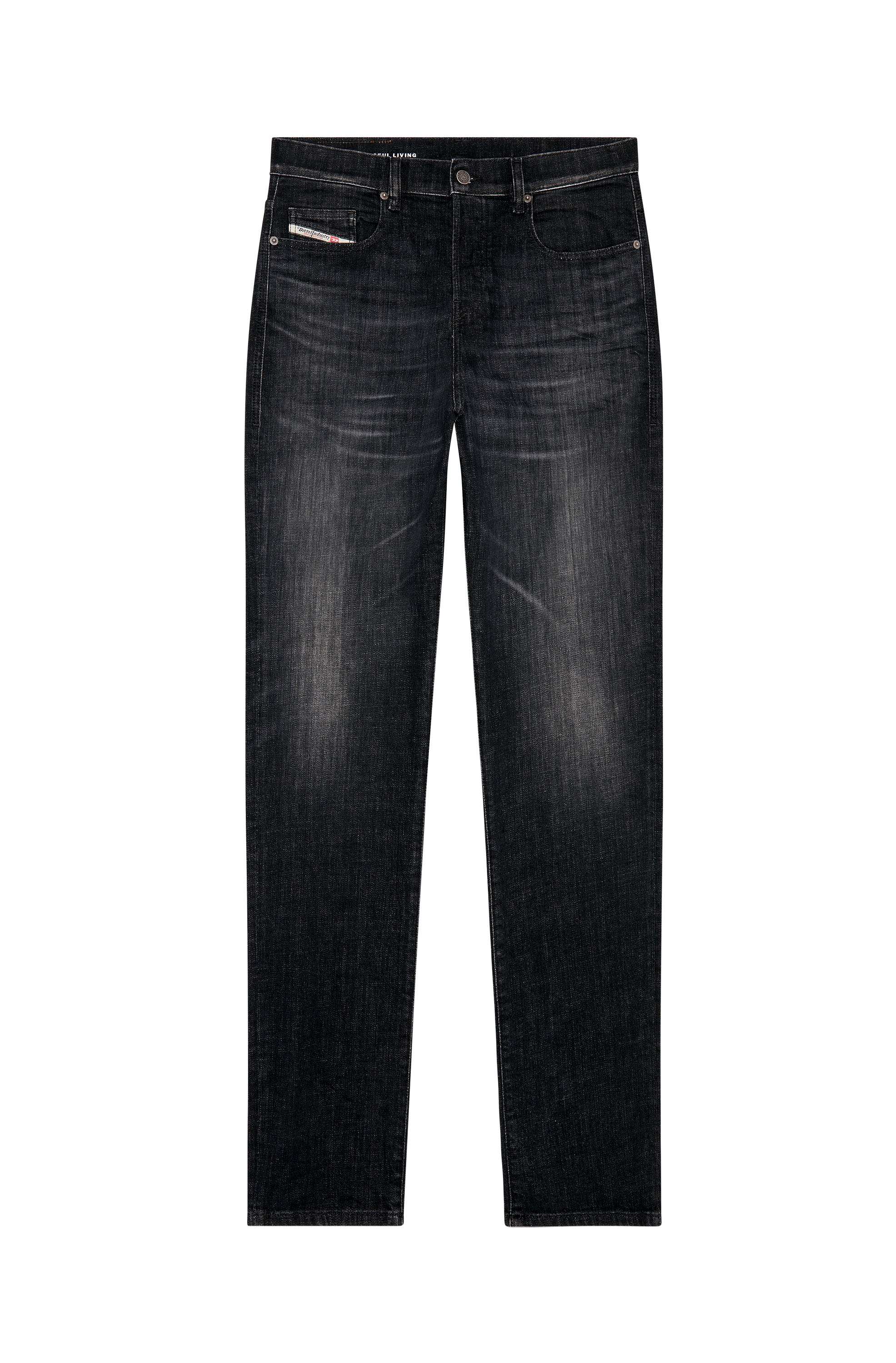 Diesel - Straight Jeans 2020 D-Viker 09H34, Black/Dark grey - Image 3