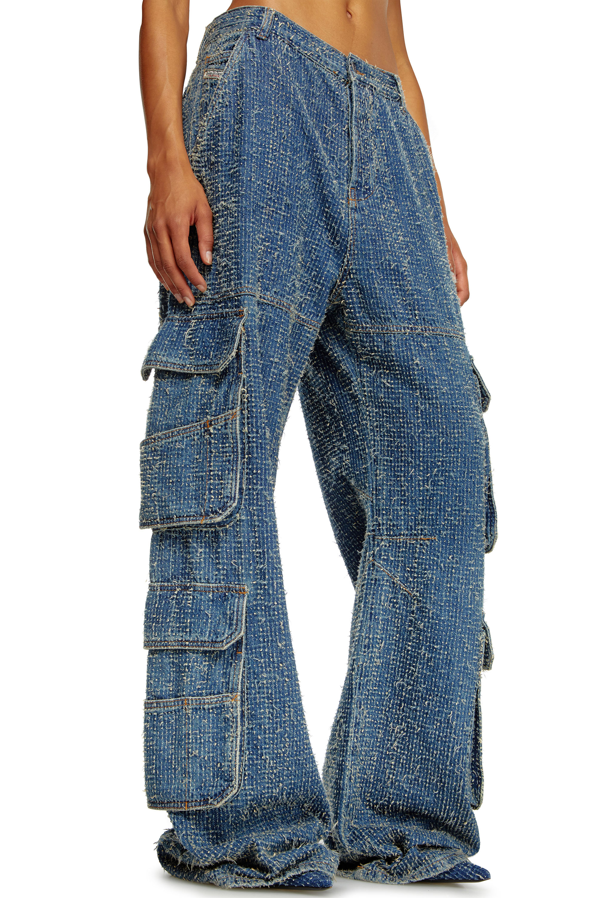 Diesel - Woman Straight Jeans 1996 D-Sire 0PGAH, Medium blue - Image 3
