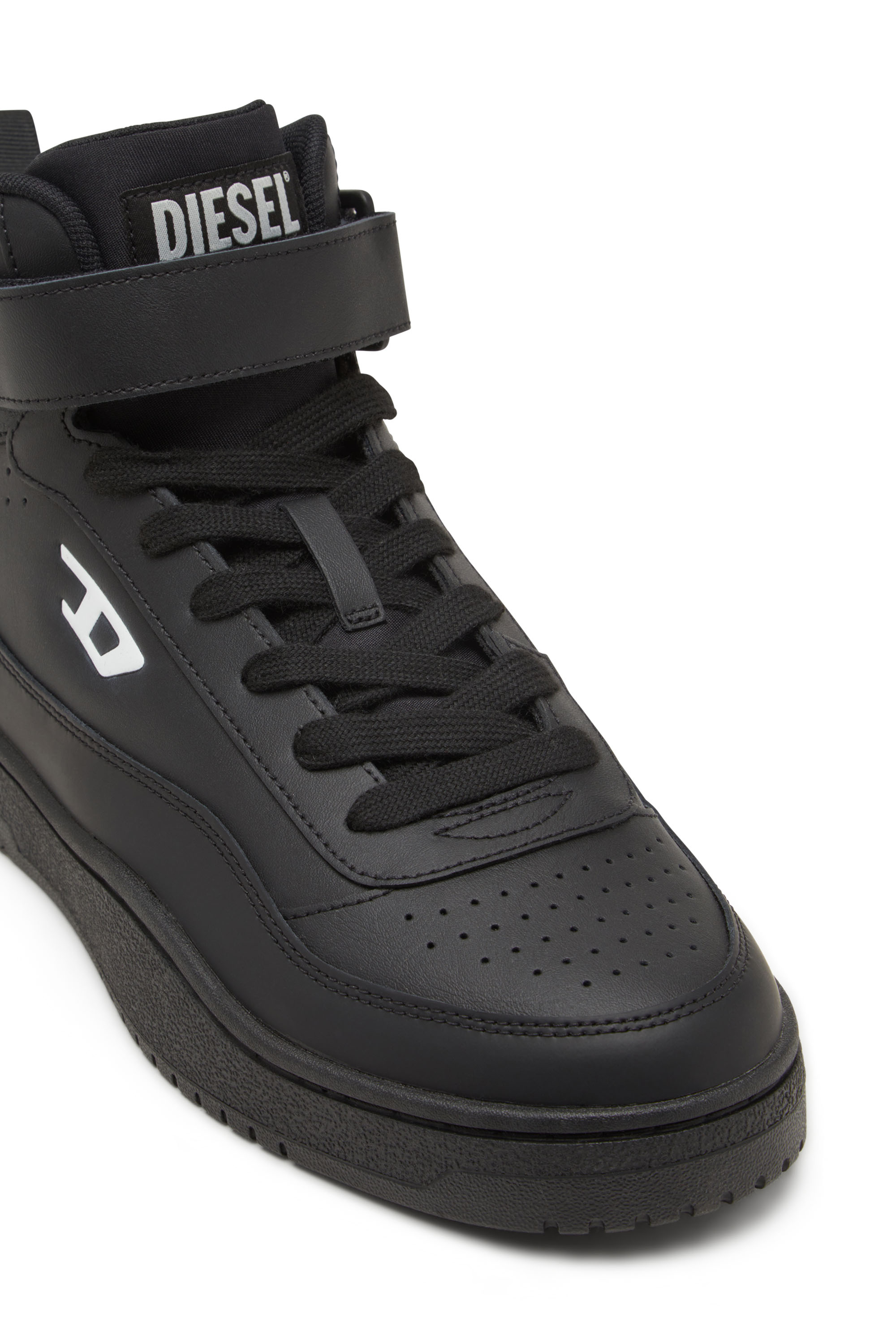 Diesel - S-TRACKER-D MID, Man's S-Tracker-D-Mid top sneaker in Black - 5