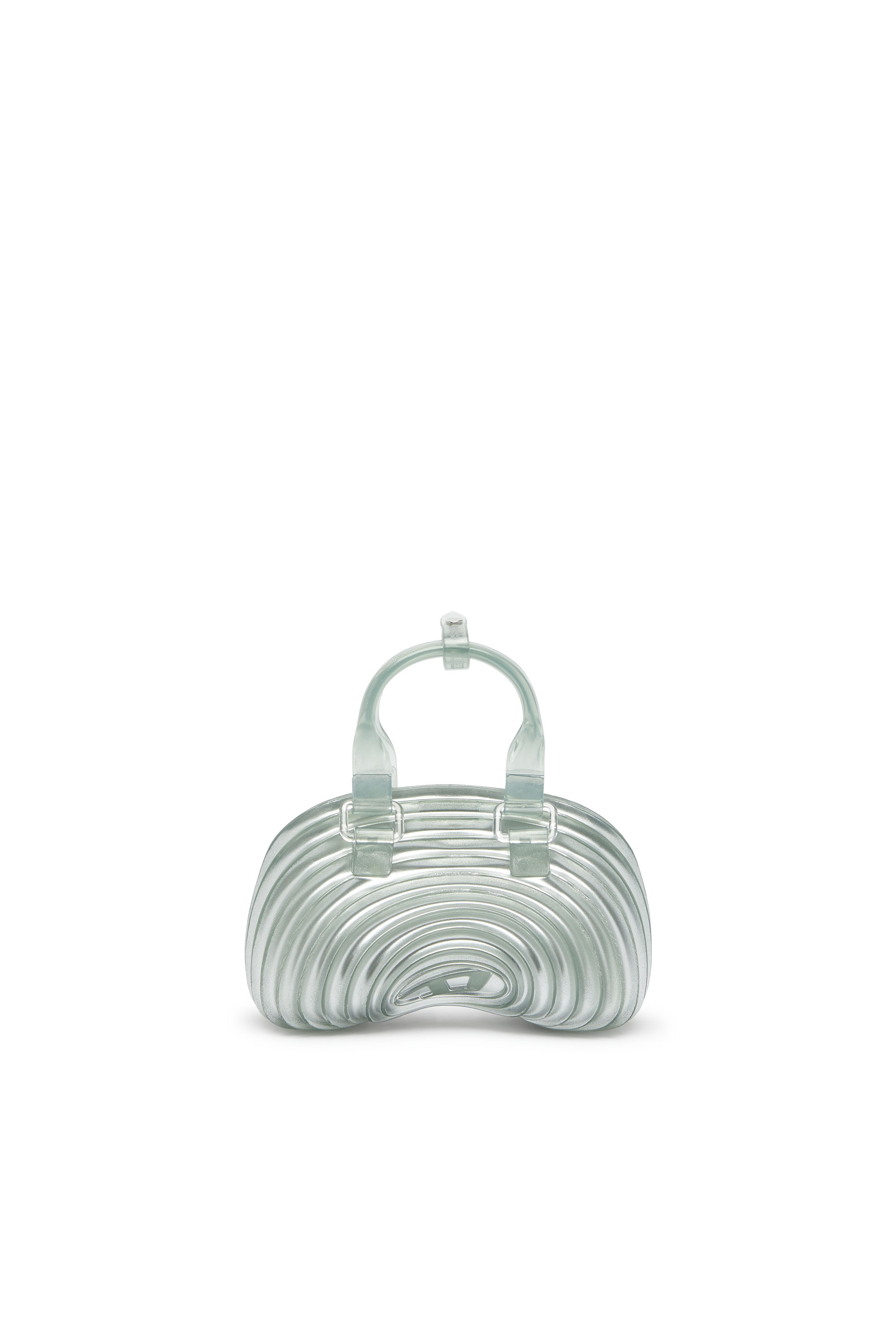 Diesel - MELISSA QUANTUM DOME, Woman's Quantum Dome - Handbag in Melflex&reg; in Silver - 2