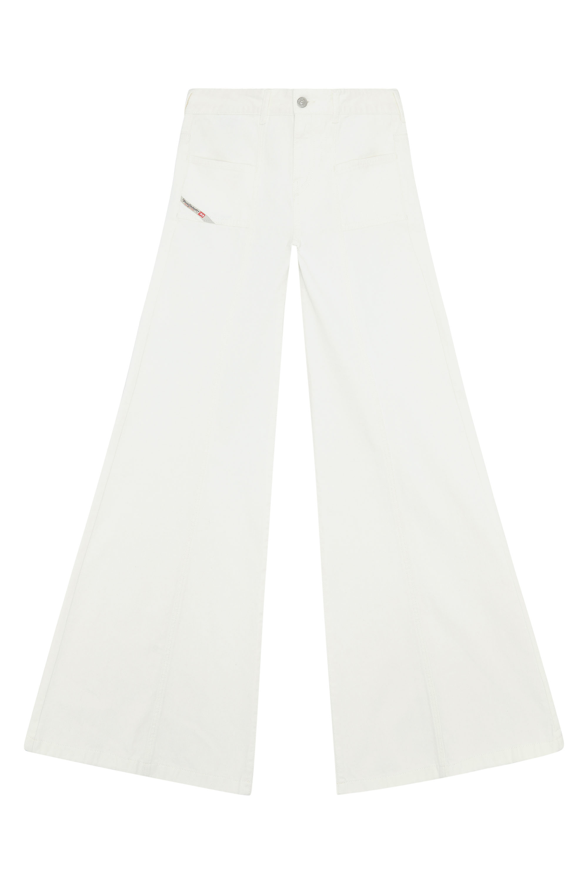 Diesel - Woman Bootcut and Flare Jeans D-Akii 068JQ, White - Image 3