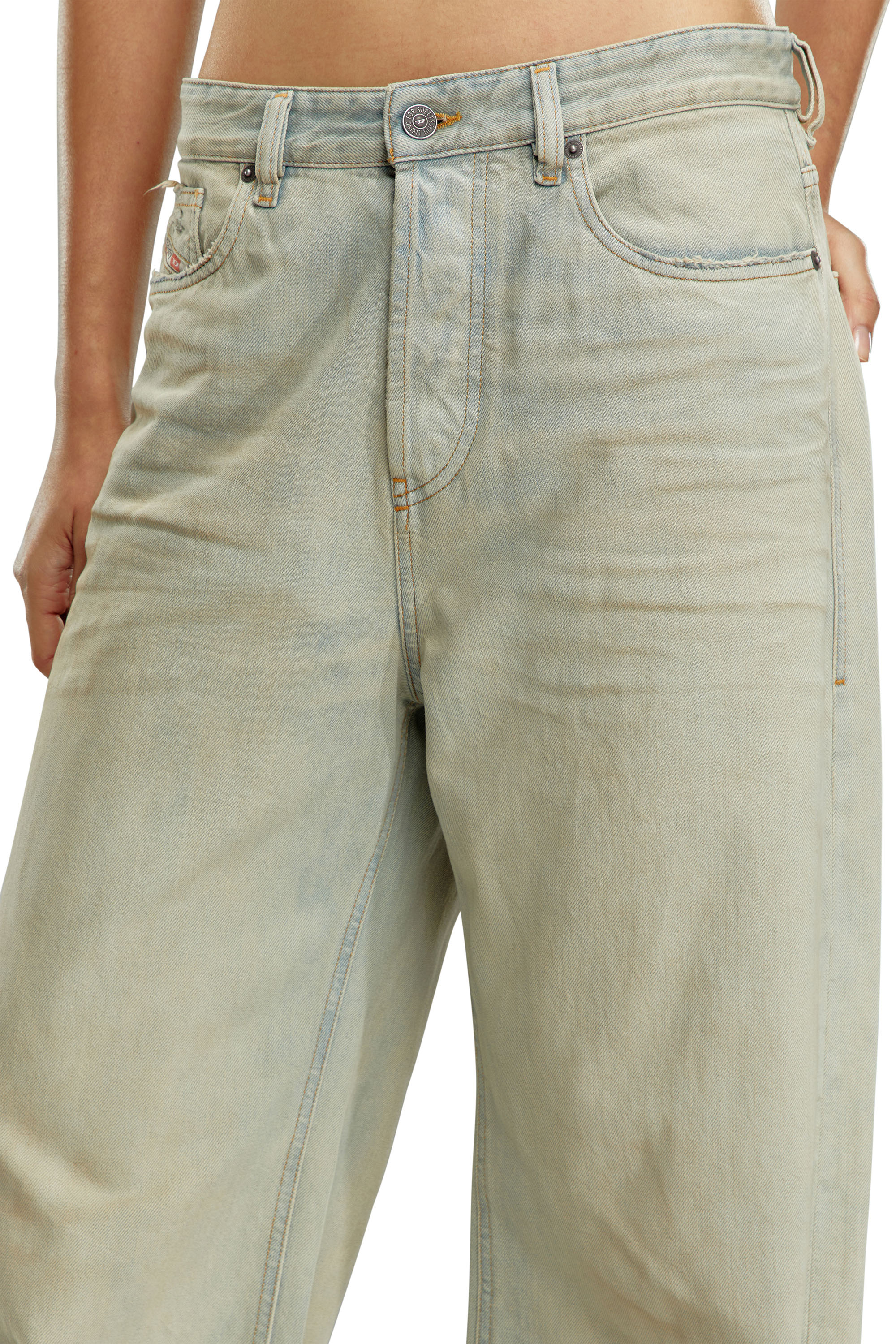 Diesel - Woman Straight Jeans 1996 D-Sire 09H60, Light Blue - Image 5