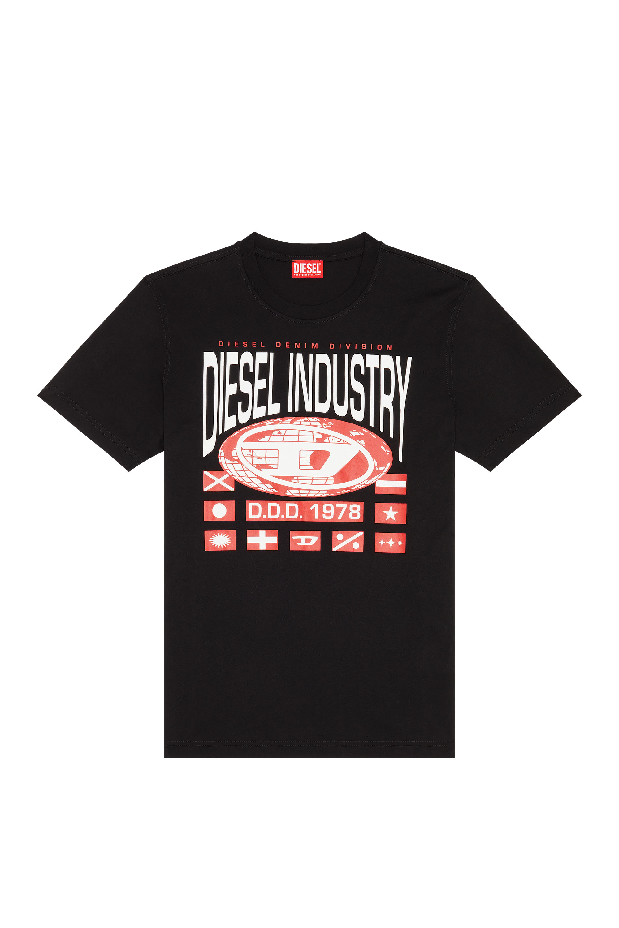 Diesel - T-DIEGOR-L8, Black - Image 3