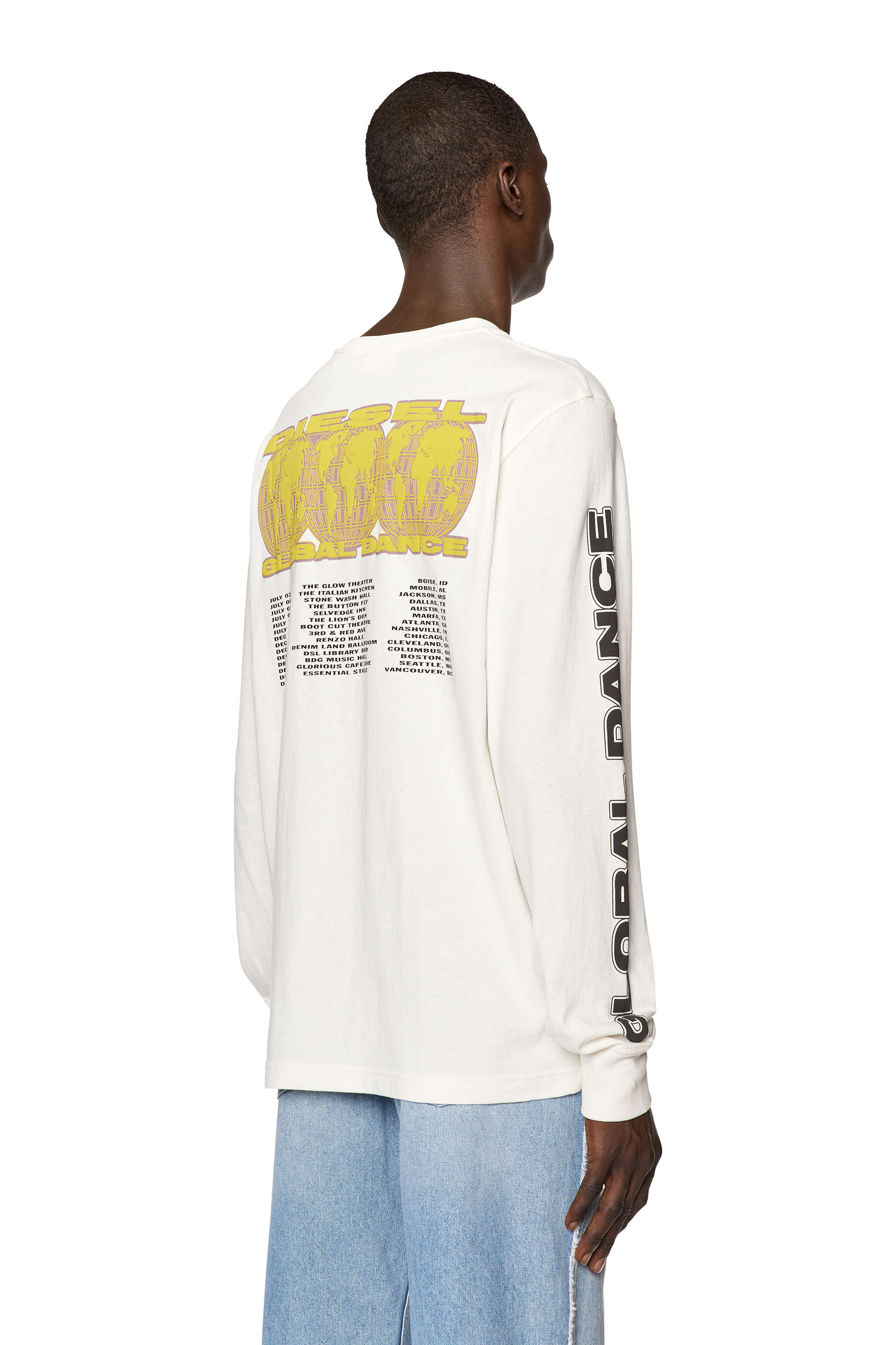 Diesel - T-JUST-LS-L3, White - Image 4