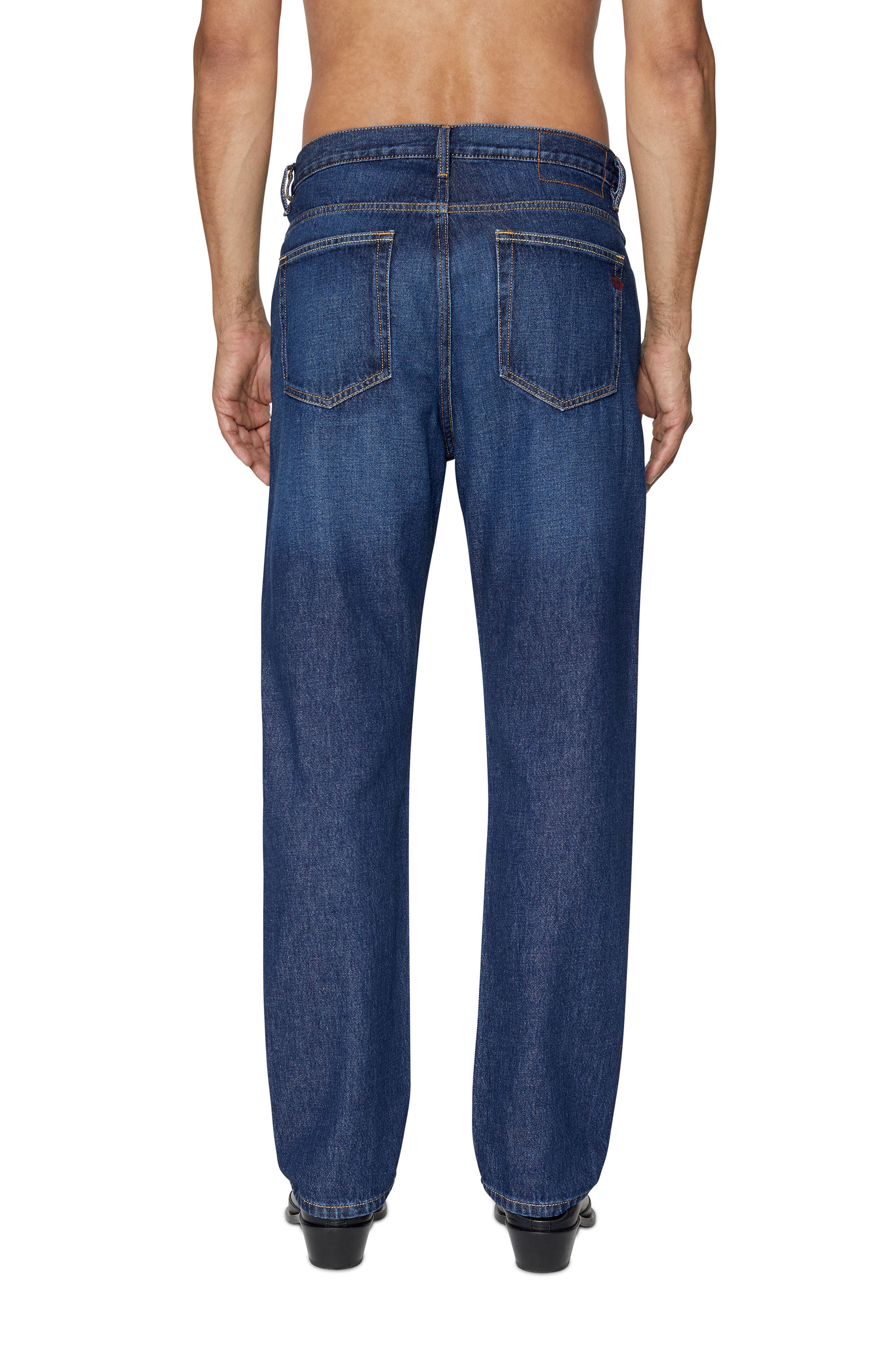 Diesel - Straight Jeans 2020 D-Viker 09C03, Dark Blue - Image 2