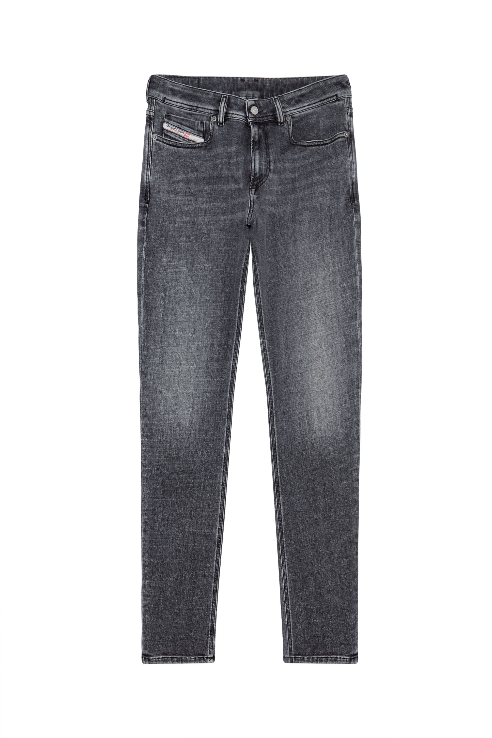 Diesel - Skinny Jeans 1979 Sleenker 09B97, Black/Dark grey - Image 6