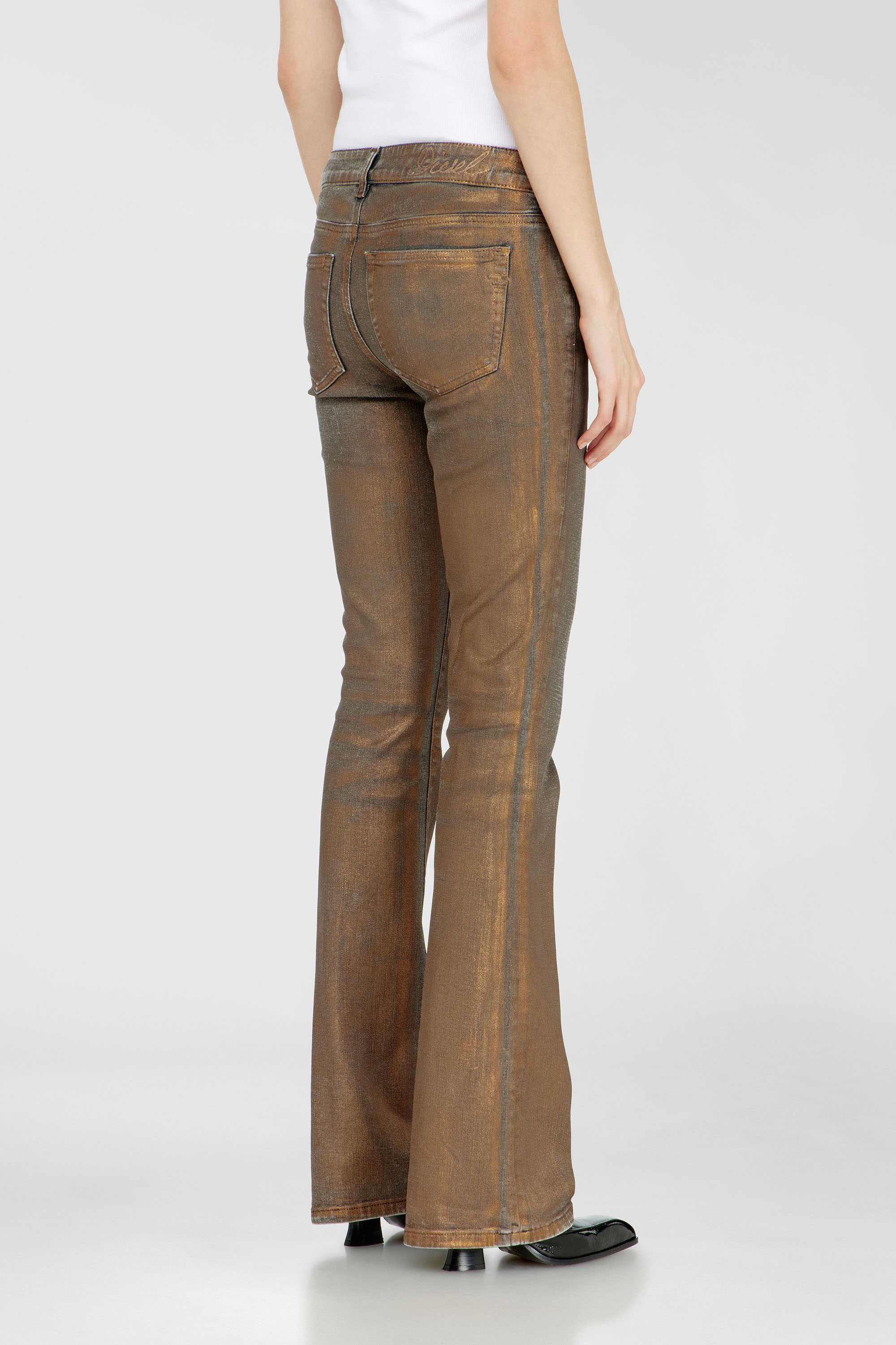 Diesel - Woman's Bootcut Jeans 1969 D-Ebbey 09Q38, Brown - 5