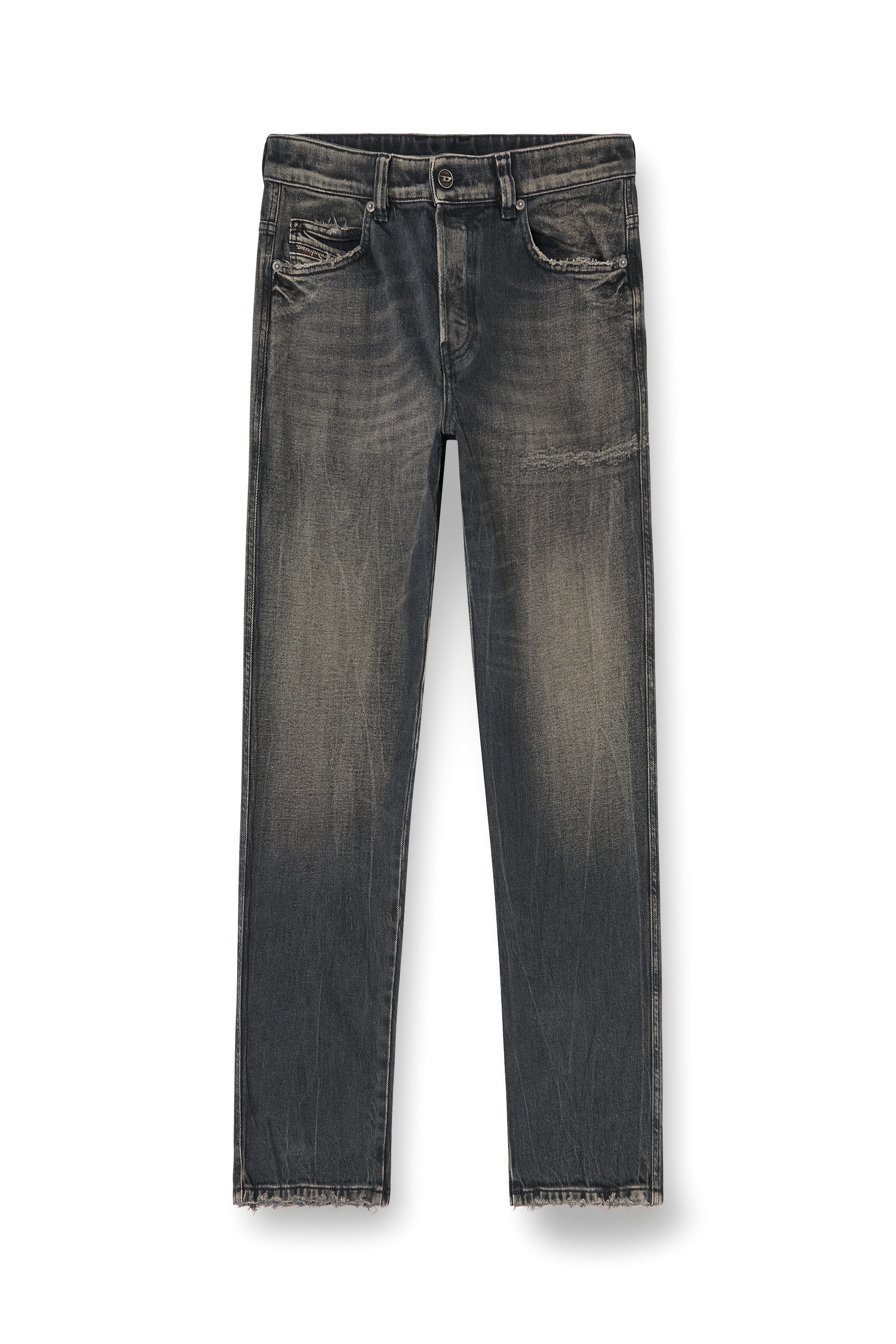 Diesel - Man's Slim Jeans 1993 D-Vyl 09P46, Black/Dark grey - 6