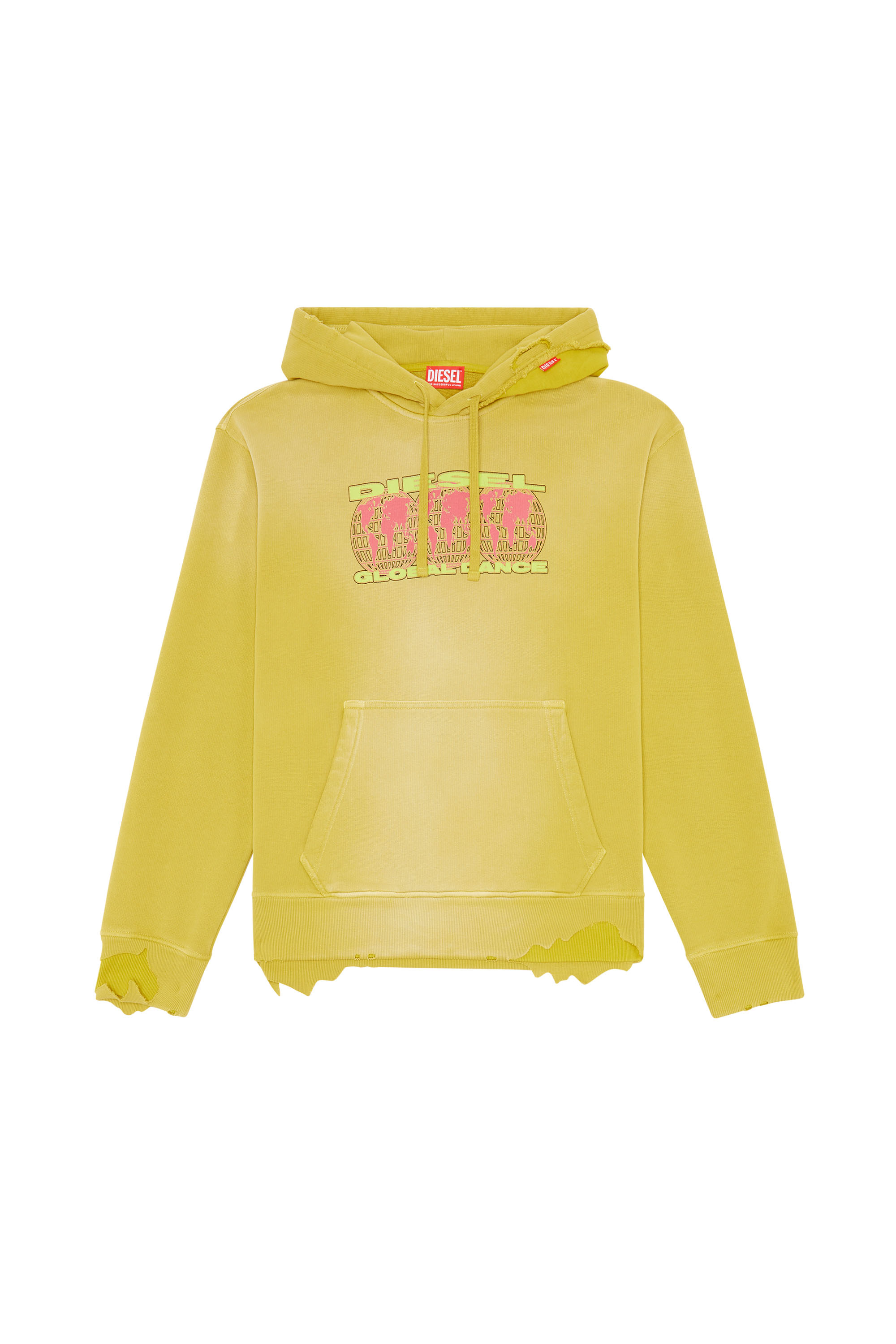 Diesel - F-MAXINNE-HOOD-DOB, Yellow - Image 3