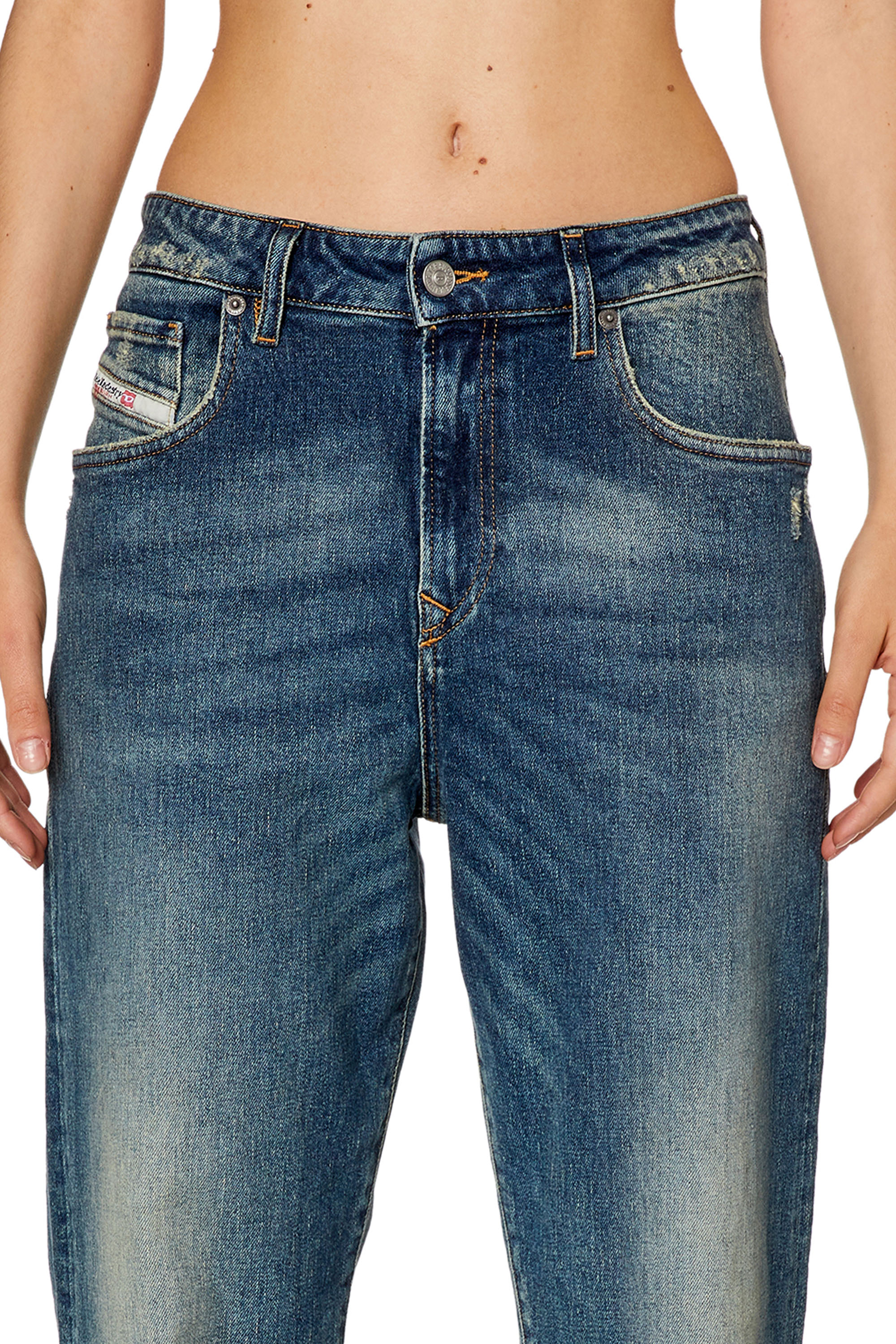 Diesel - Straight Jeans 1999 D-Reggy 007M5, Dark Blue - Image 3