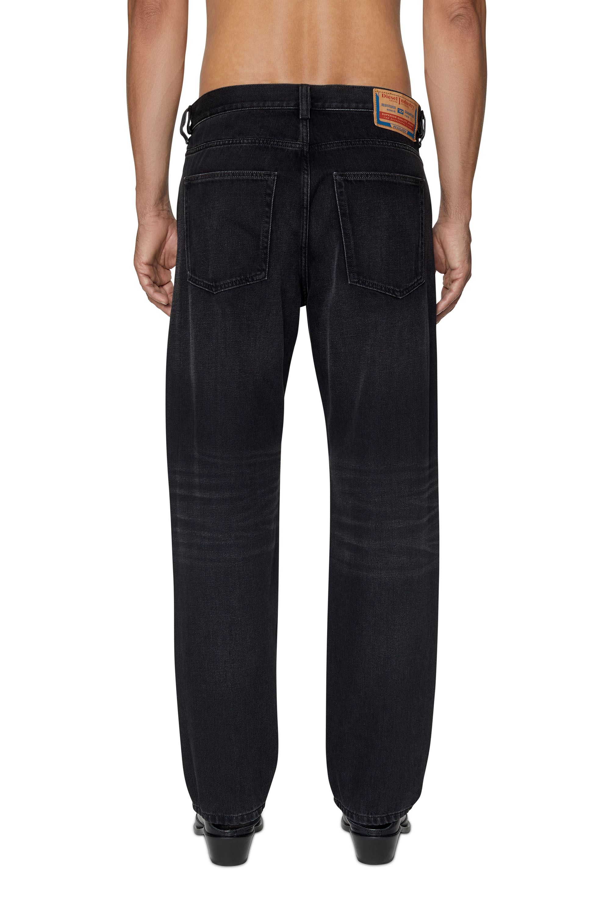 Diesel - Straight Jeans 2010 D-Macs 09B88, Black/Dark grey - Image 2