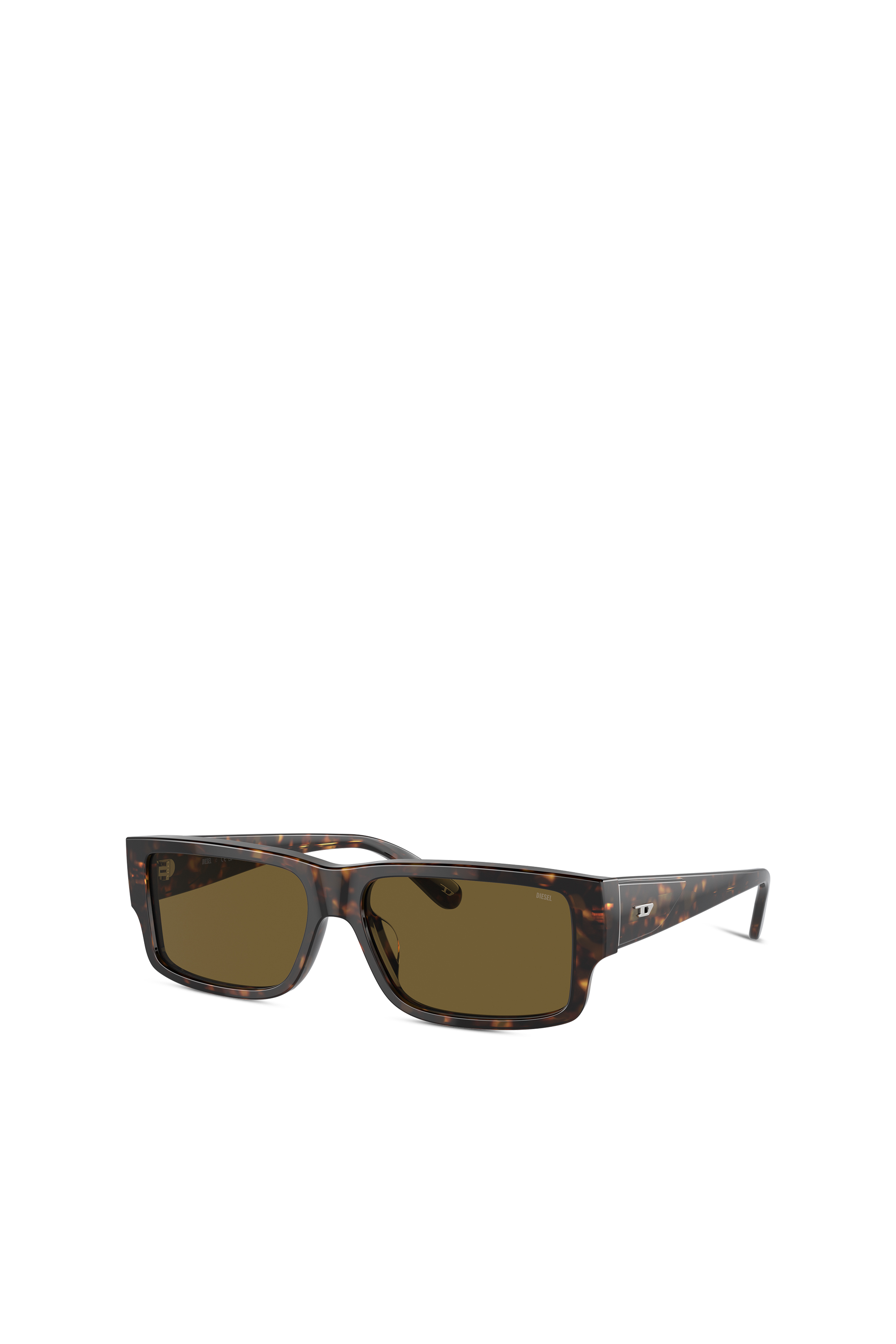 Diesel - 0DL2003, Man Rectangle sunglasses in Brown - Image 4