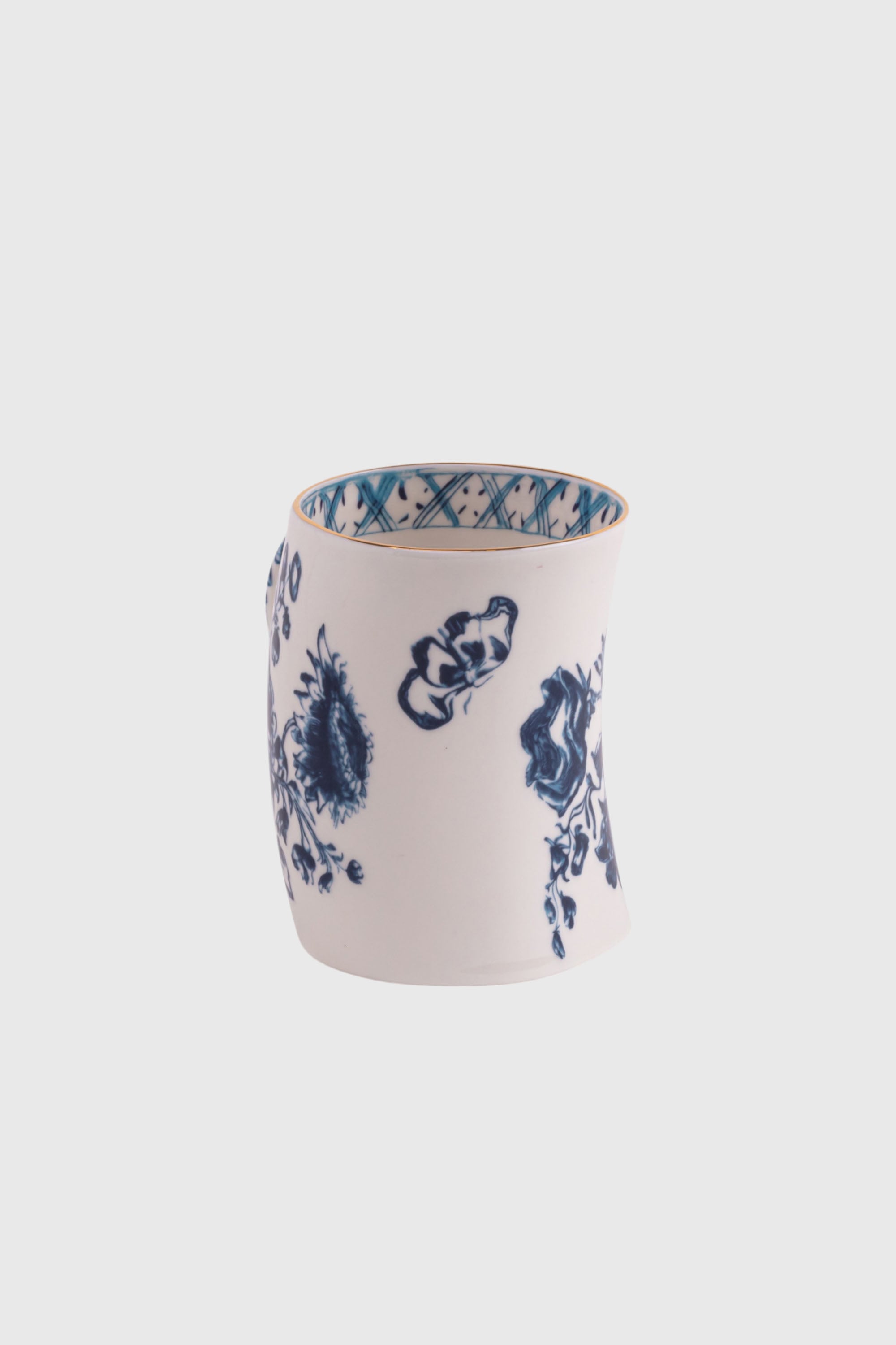 Diesel - 11256 PORCELAIN MUG "CLASSIC ON ACID" -, Unisex's Porcelain mug in White/Blue - 3