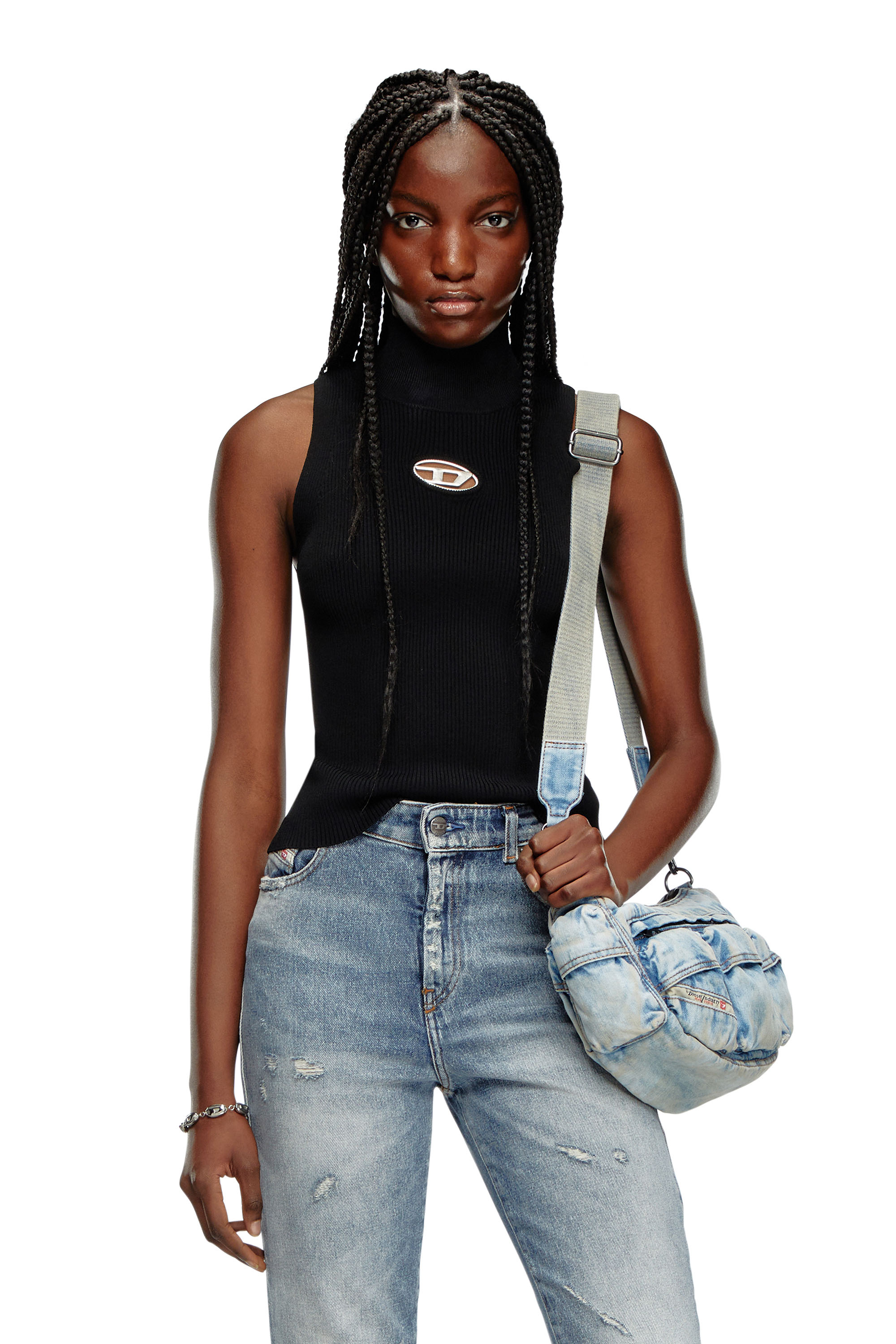 Diesel - M-ONERVAX-TOP, Black - Image 1