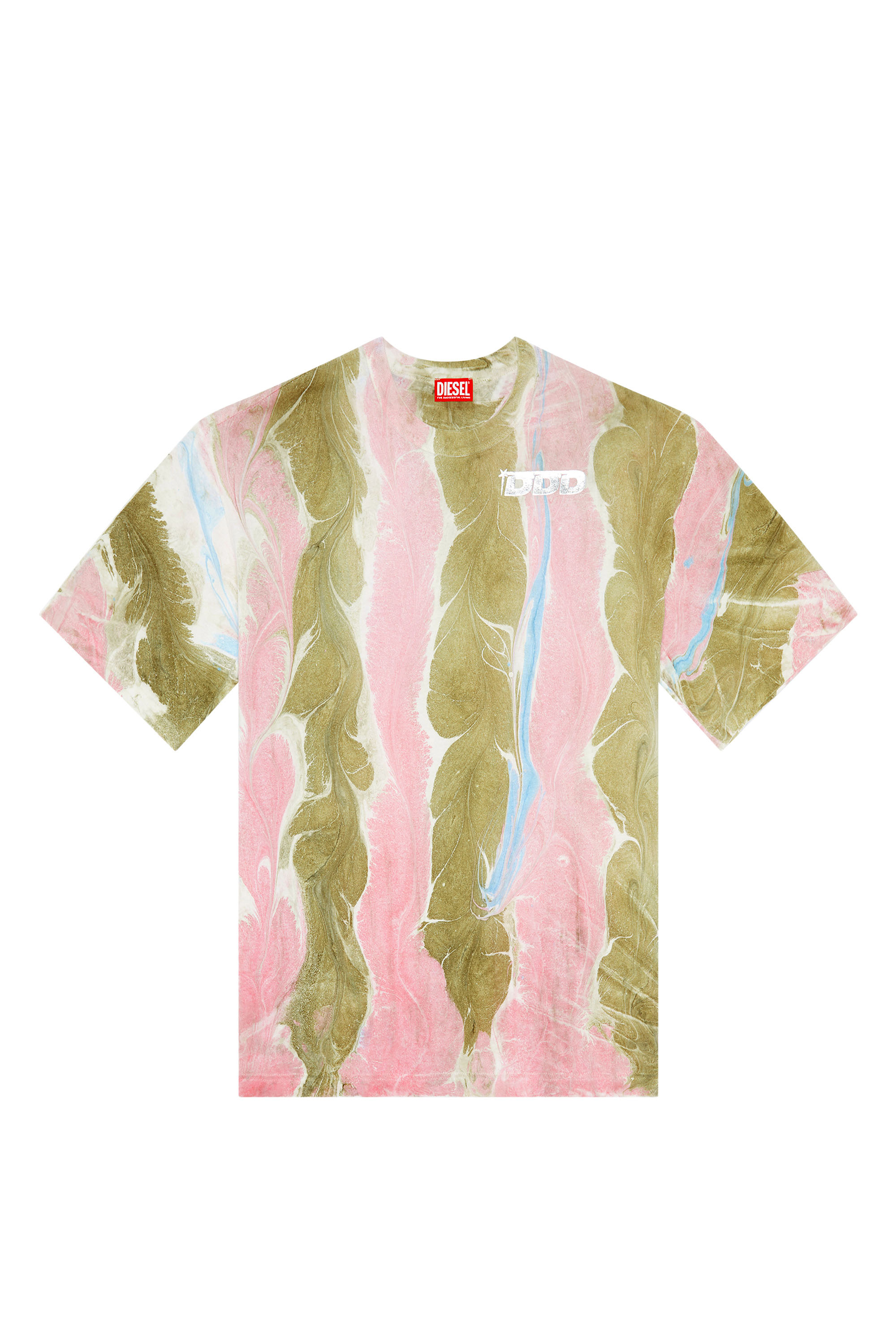 Diesel - T-WASH-L2, Green/Pink - Image 5