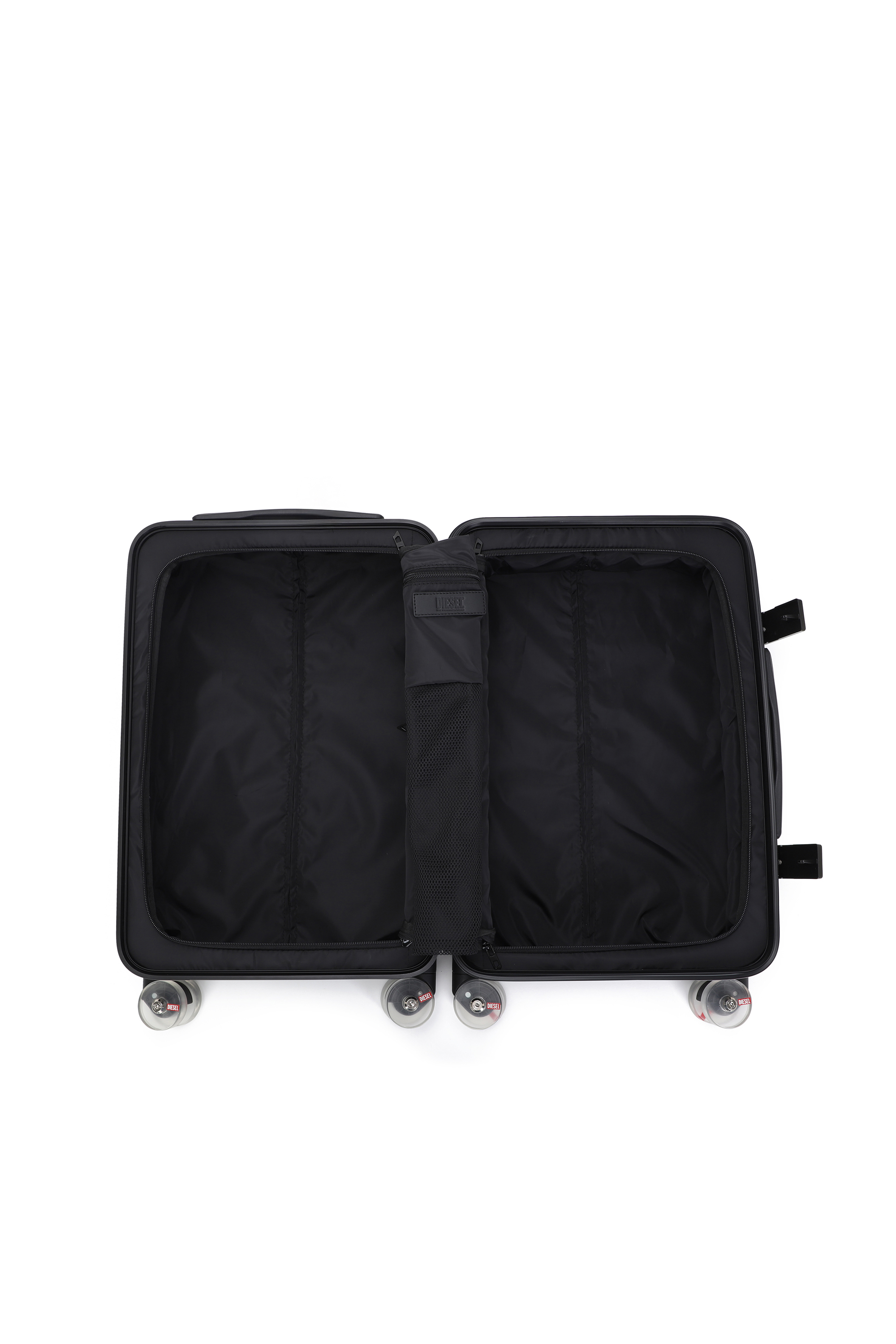 Diesel - DSL CARBON FIBER TROLLEY-BLACK- DSL001, Unisex's Carbon fiber suitcase size S in Black - 3