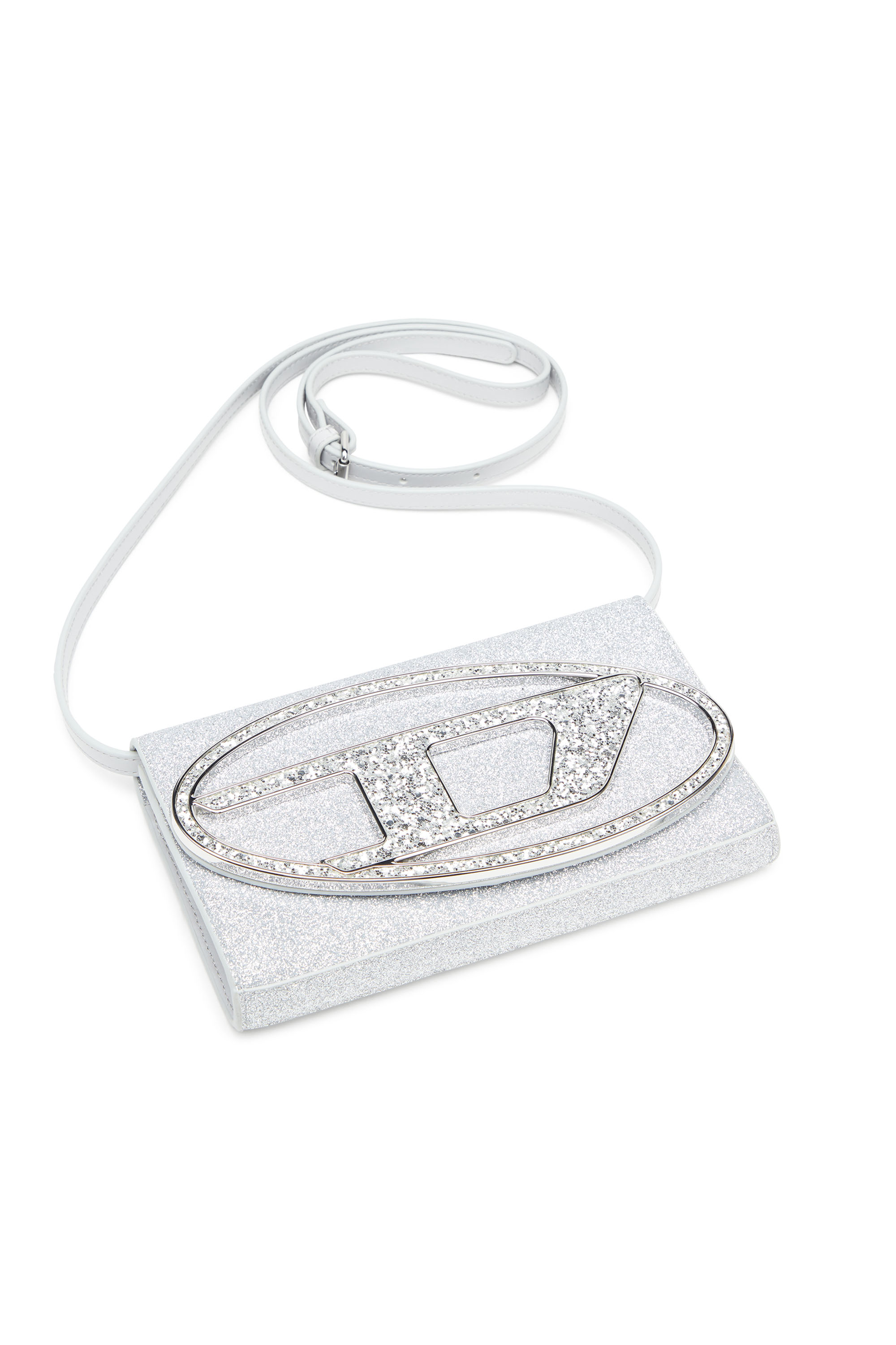Diesel - 1DR WALLET STRAP, Silver - Image 5