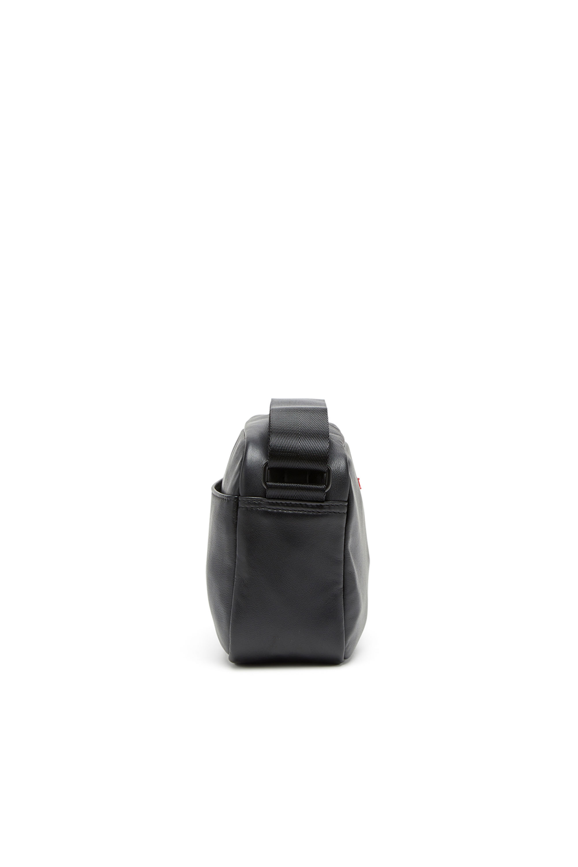 Diesel - RAVE CAMERA BAG X, Man's Rave-Camera bag in nappa leather in Black - 3