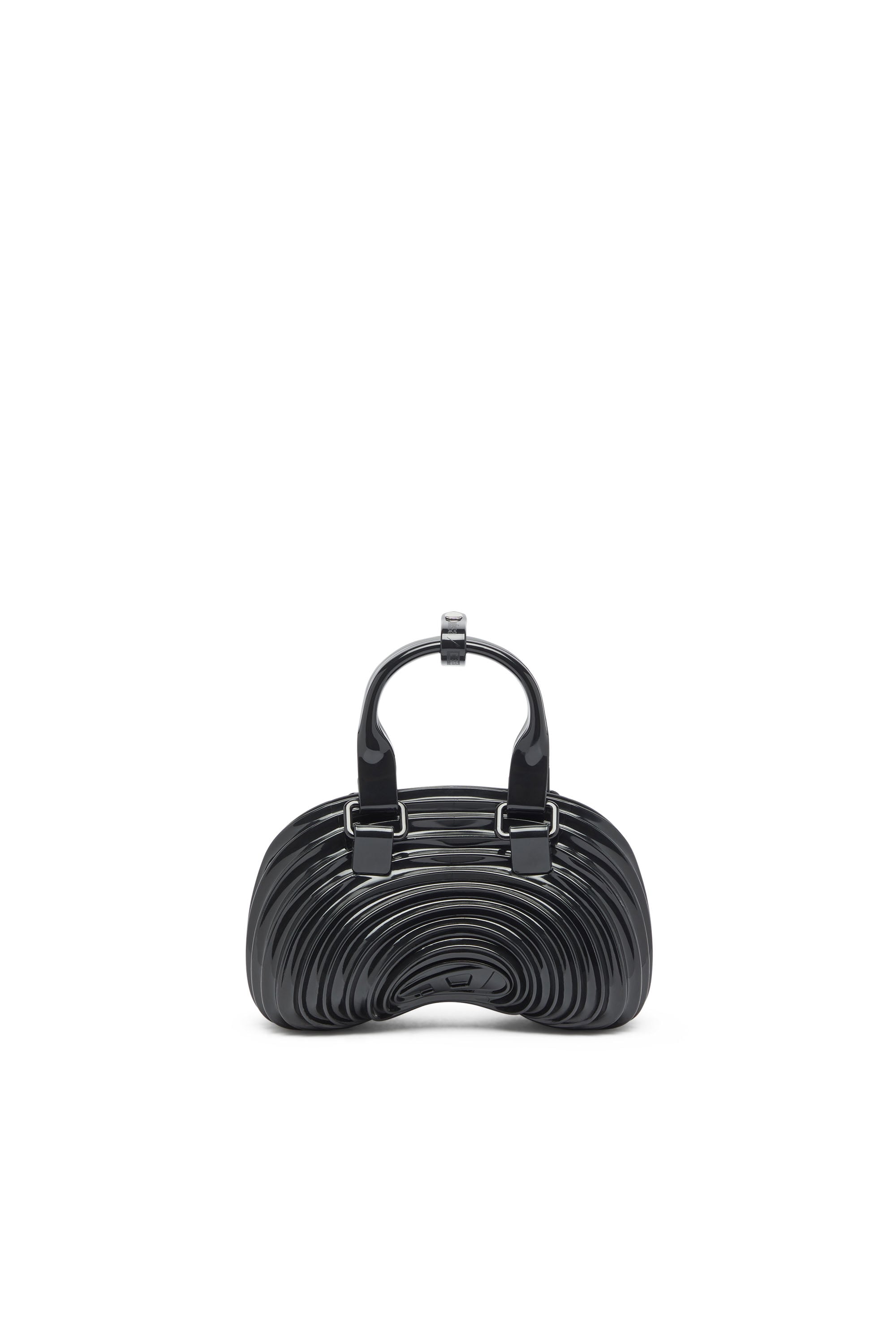 Diesel - MELISSA QUANTUM DOME, Woman's Quantum Dome - Handbag in Melflex&reg; in Black - 2