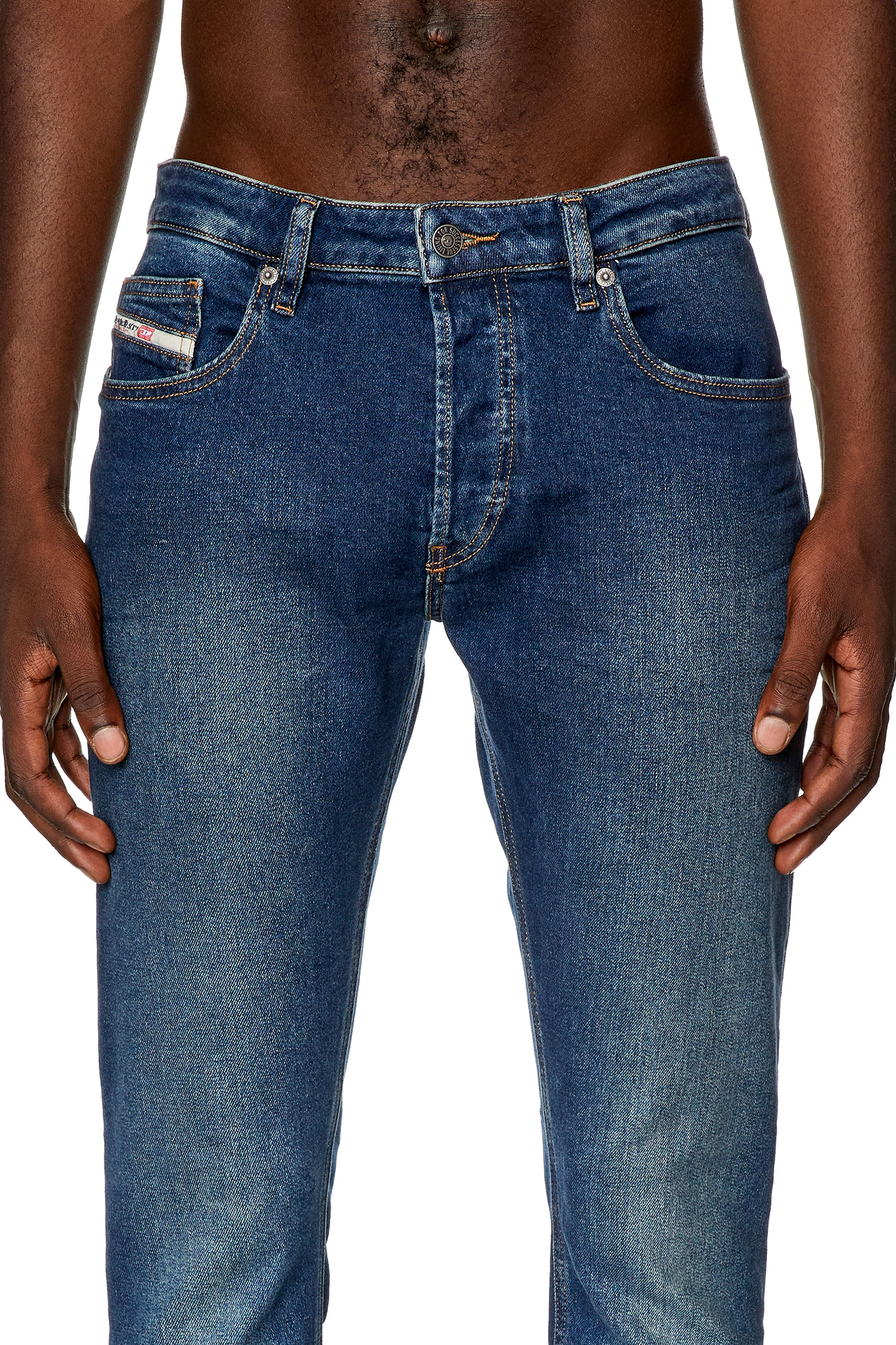 Diesel - Slim Jeans D-Luster 0EKAV, Dark Blue - Image 3